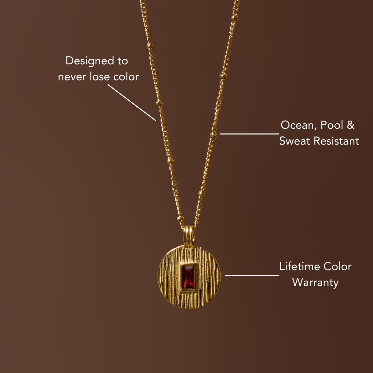 Ember Necklace Detail