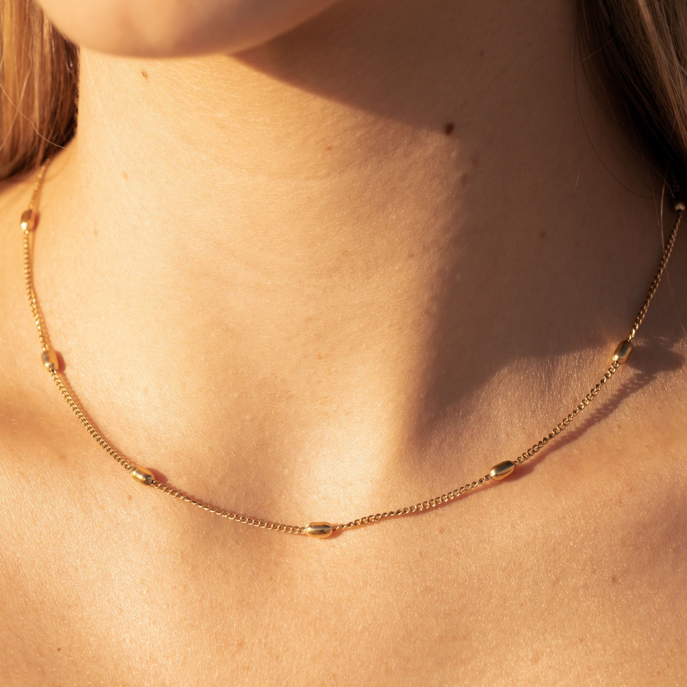 Gold Ball Choker
