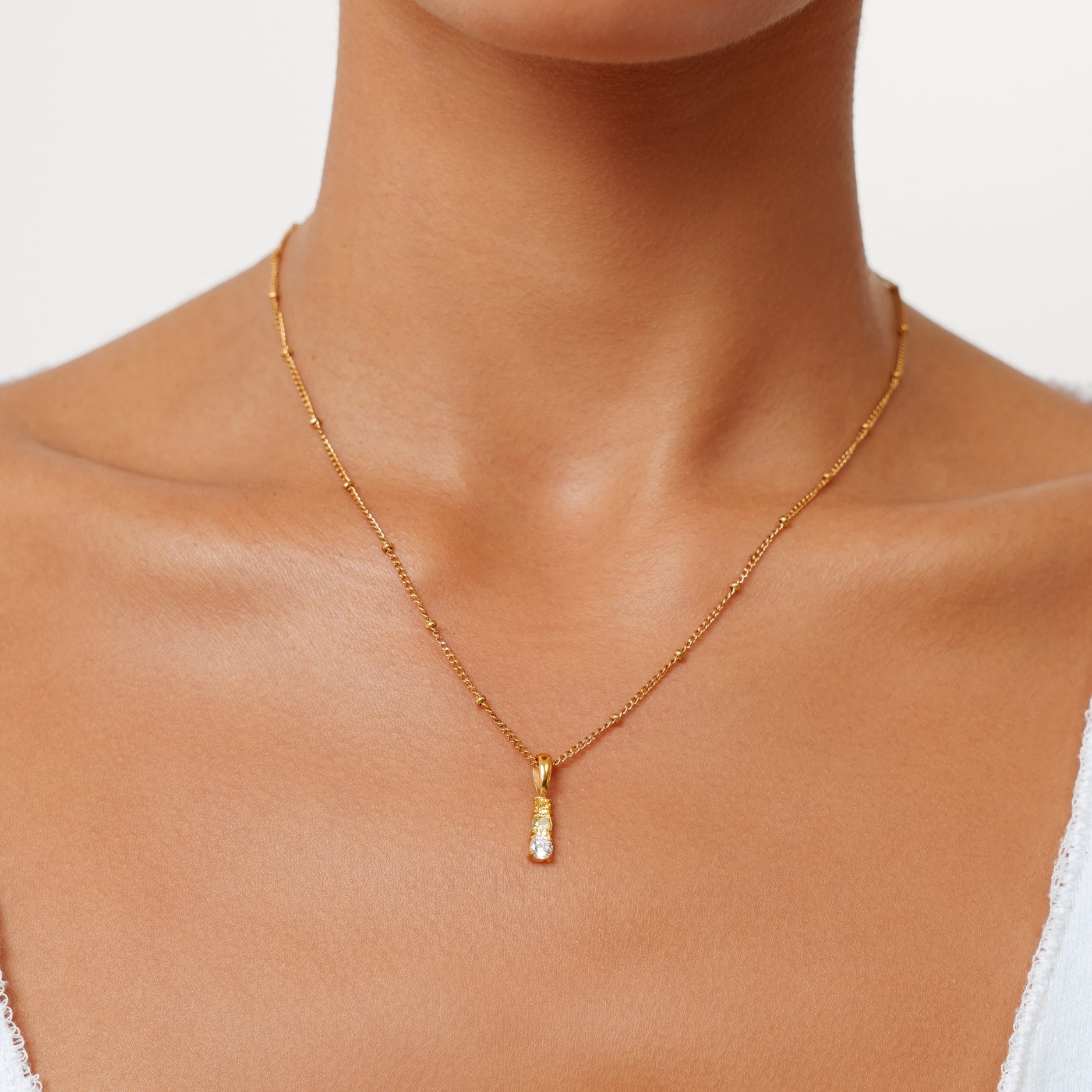 Gold Citrus Necklace