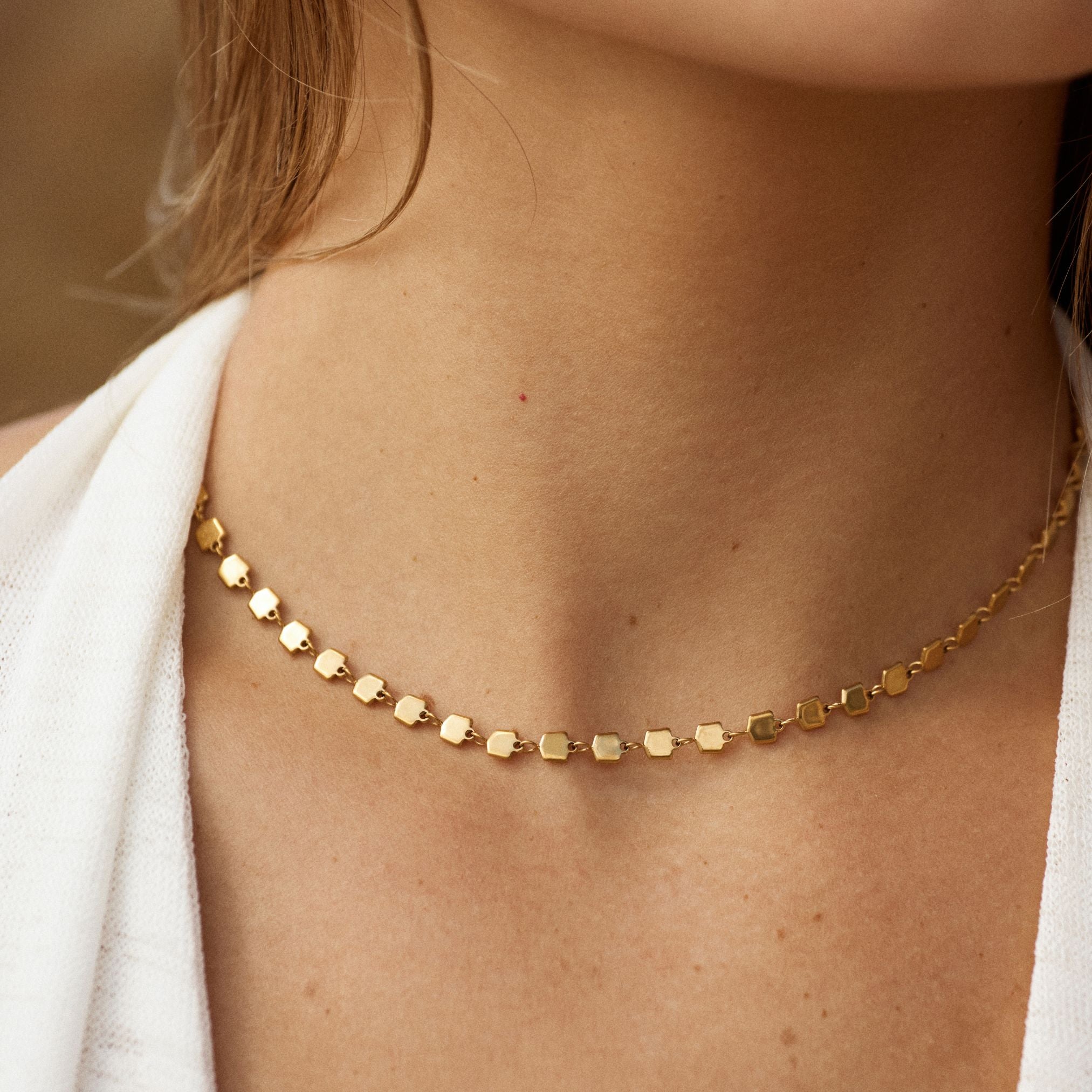 Gold Dainty Choker