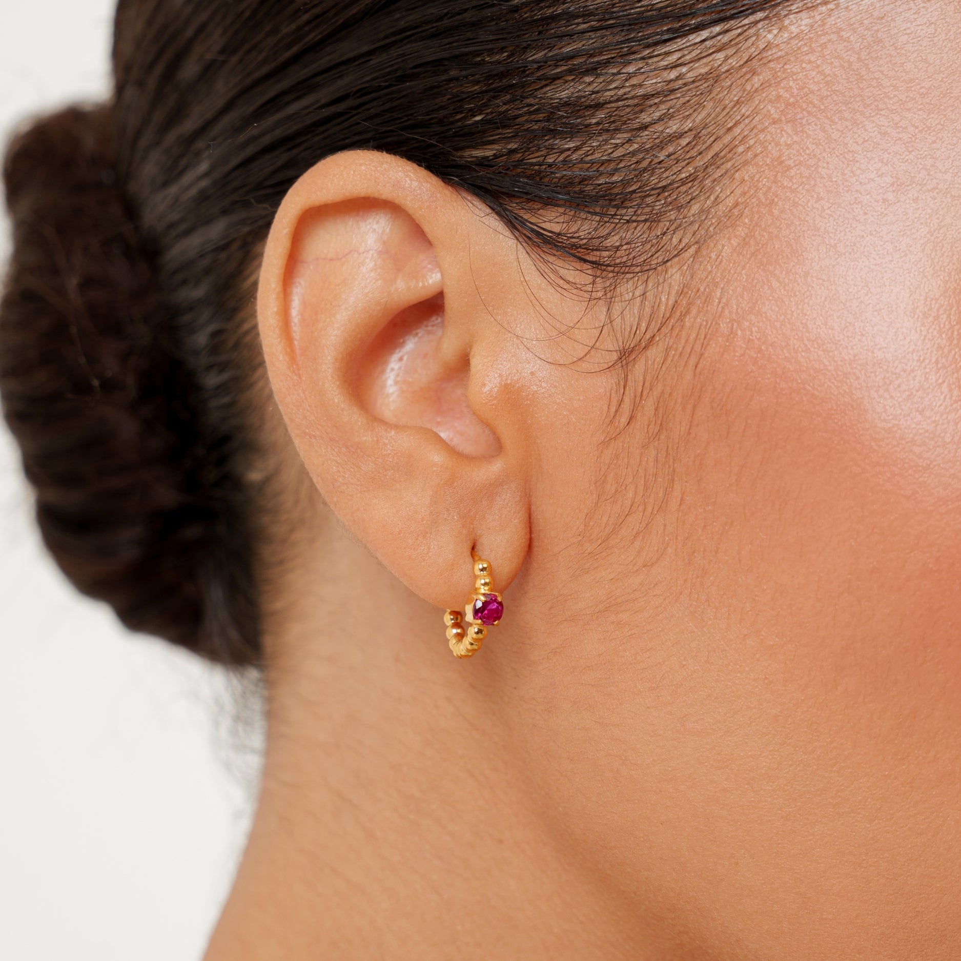 Gold Grenadine Earrings