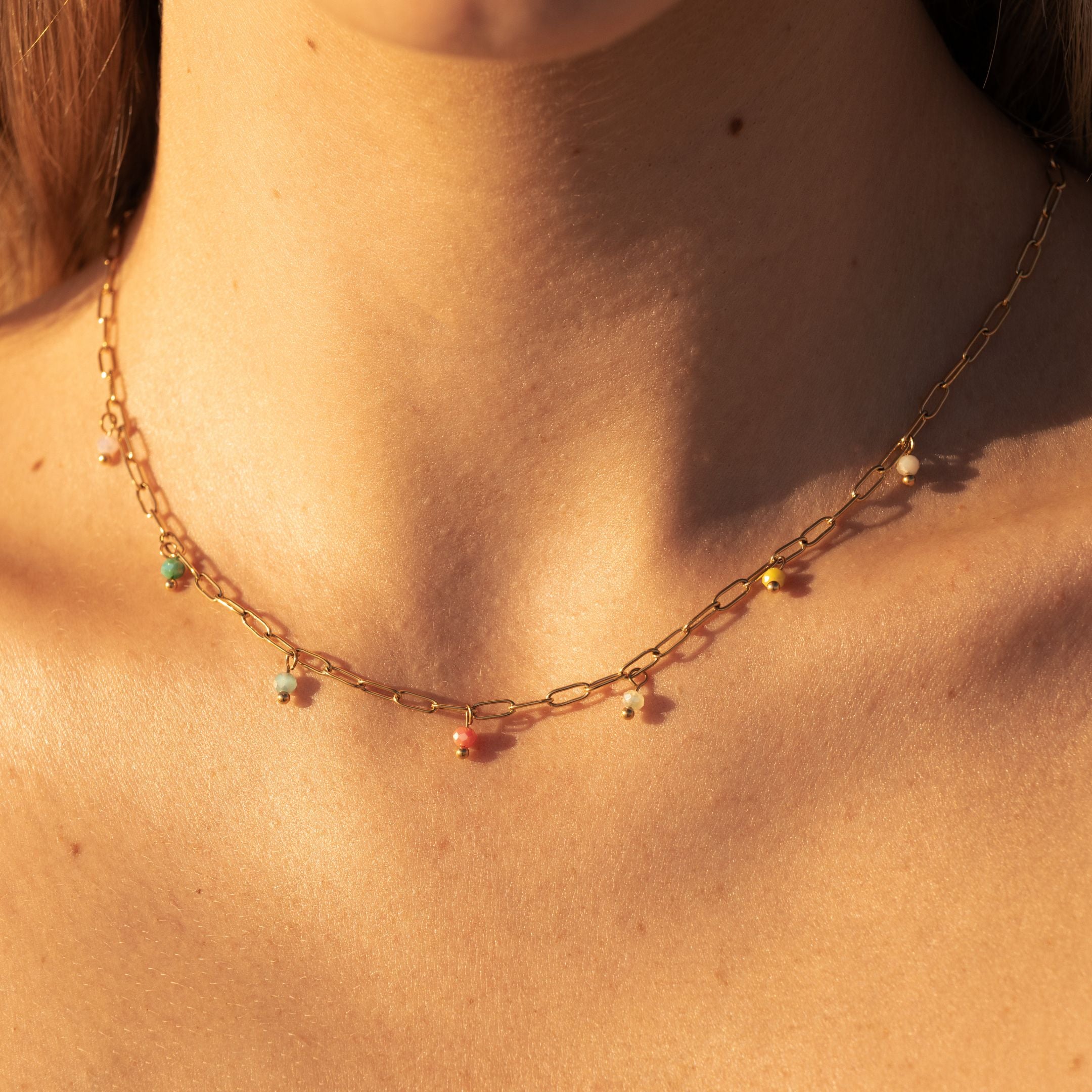 Gold Links Choker