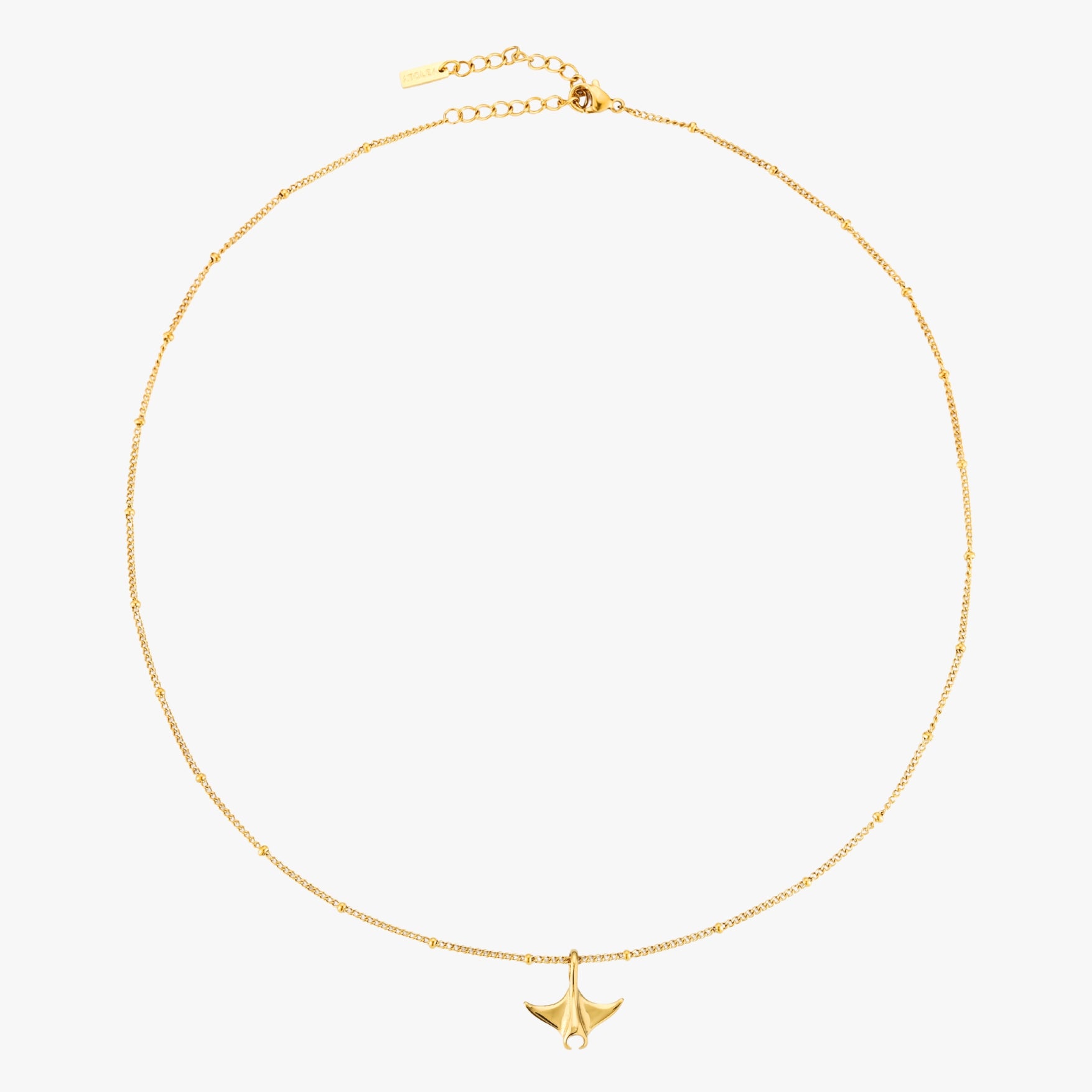 Gold Manta Necklace Full Preview