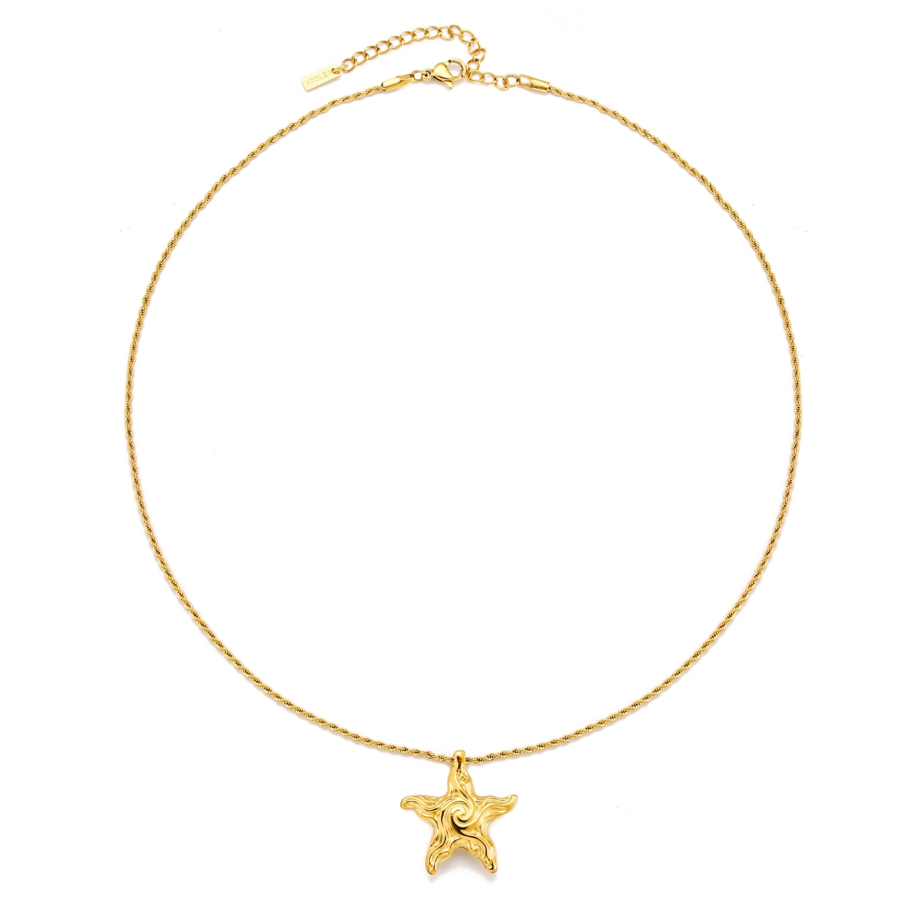 Gold Sea Star Necklace