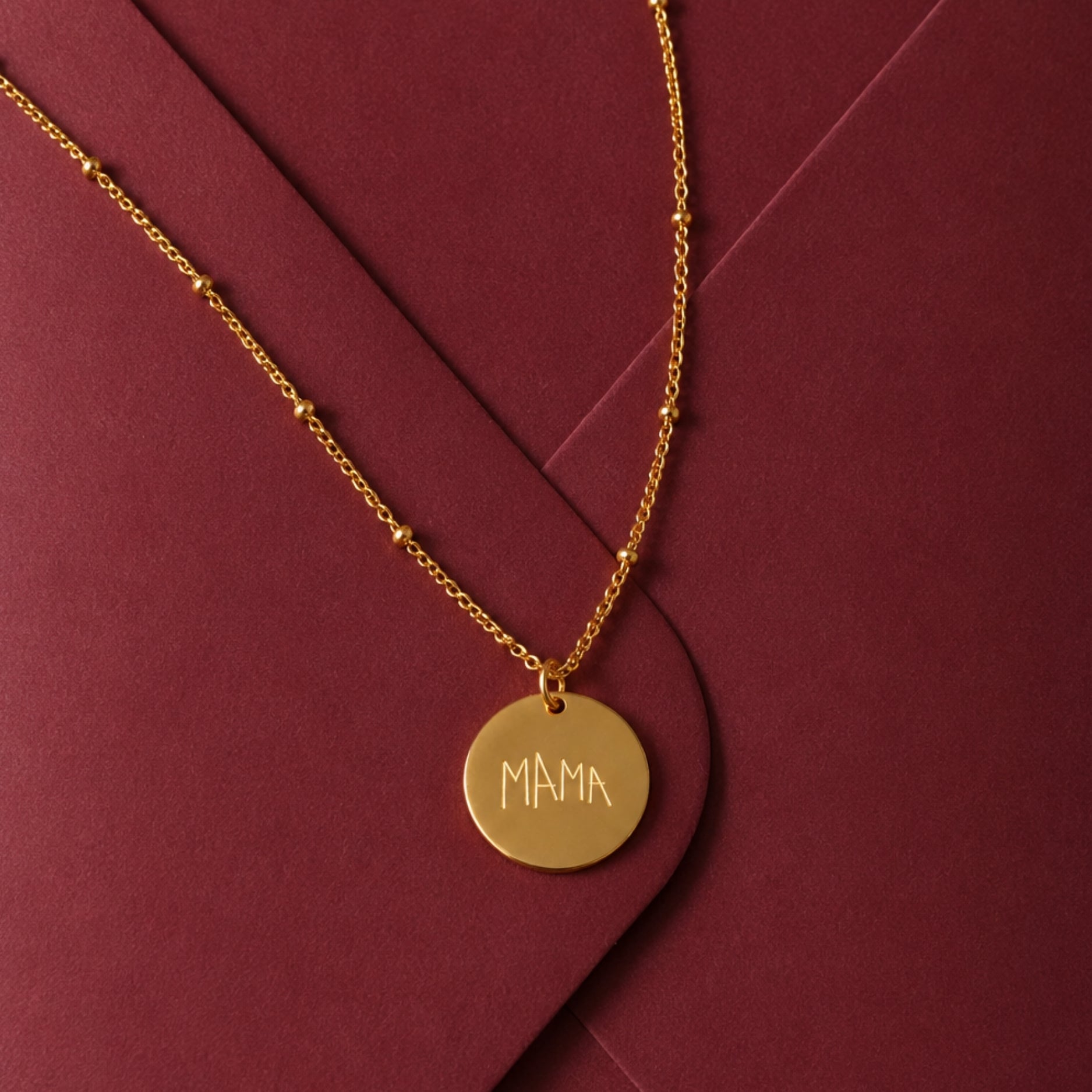 Gold Sketch Necklace