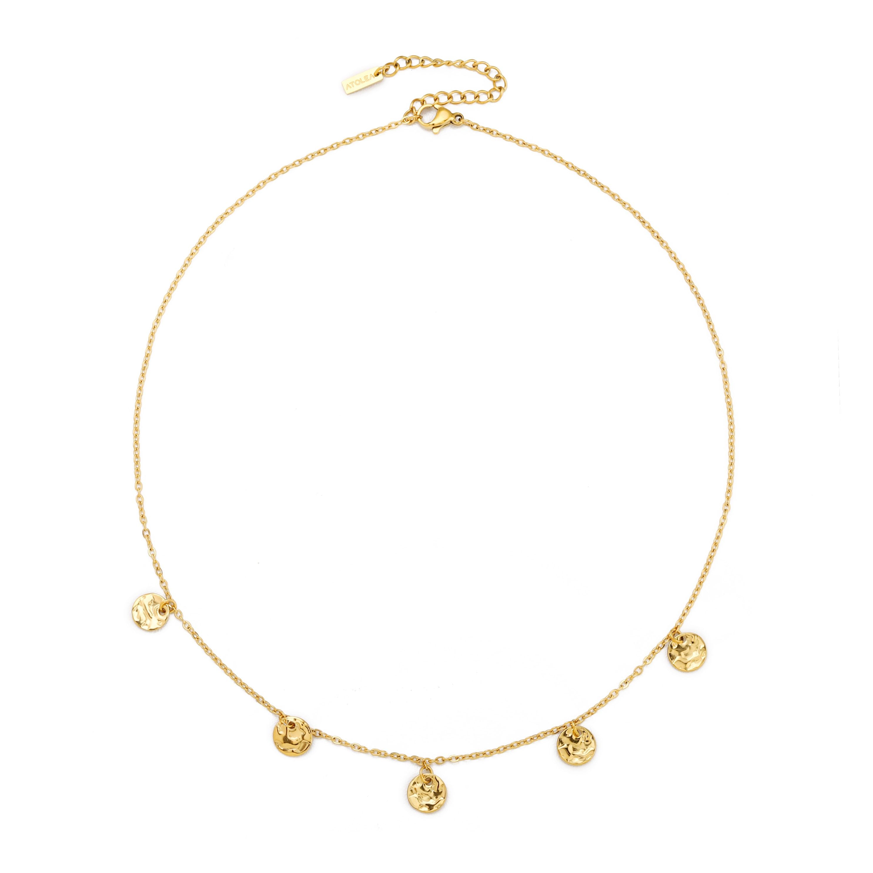 Gold Coins Choker