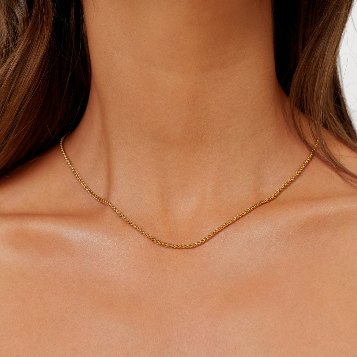 Golden Braided Choker
