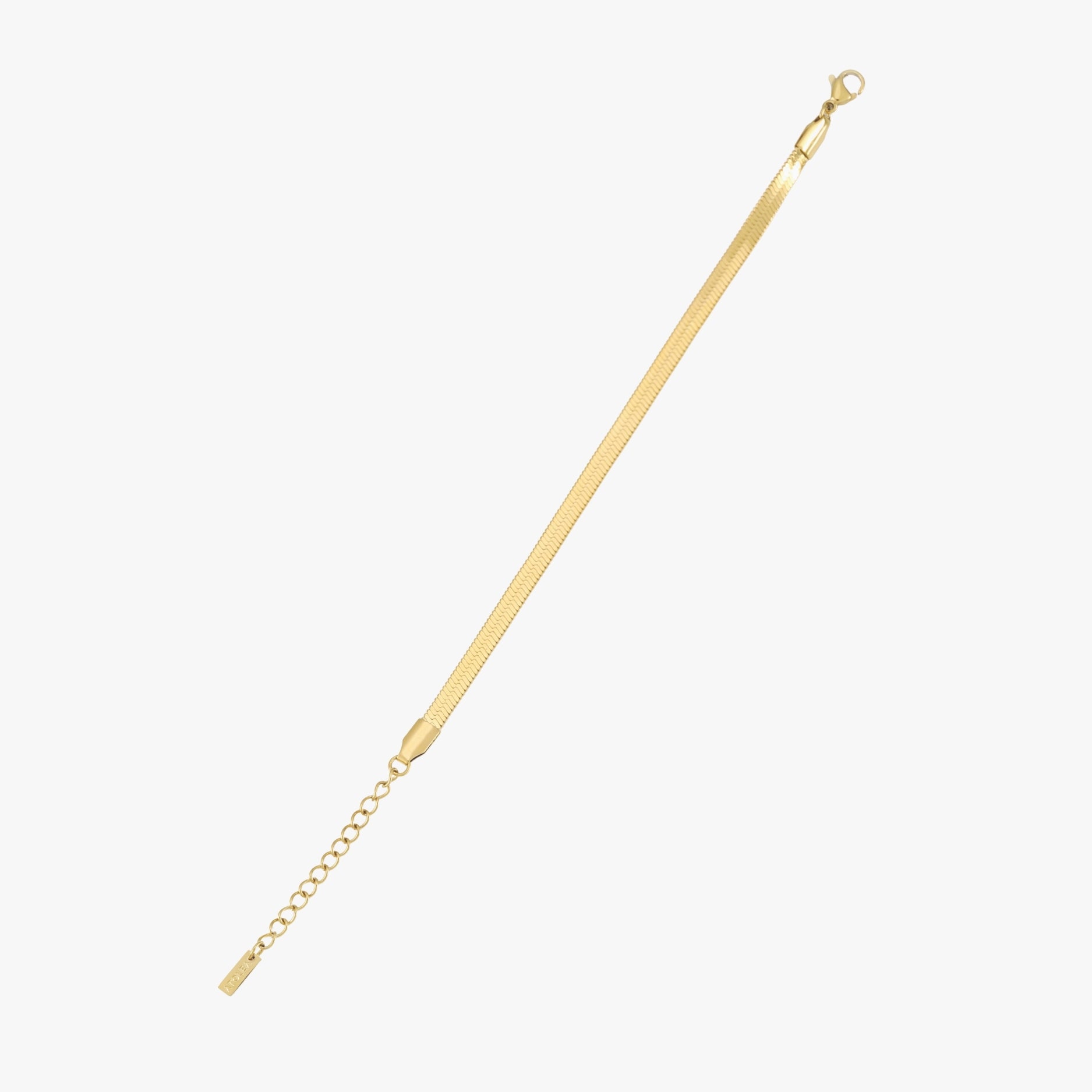 Golden Herringbone Bracelet