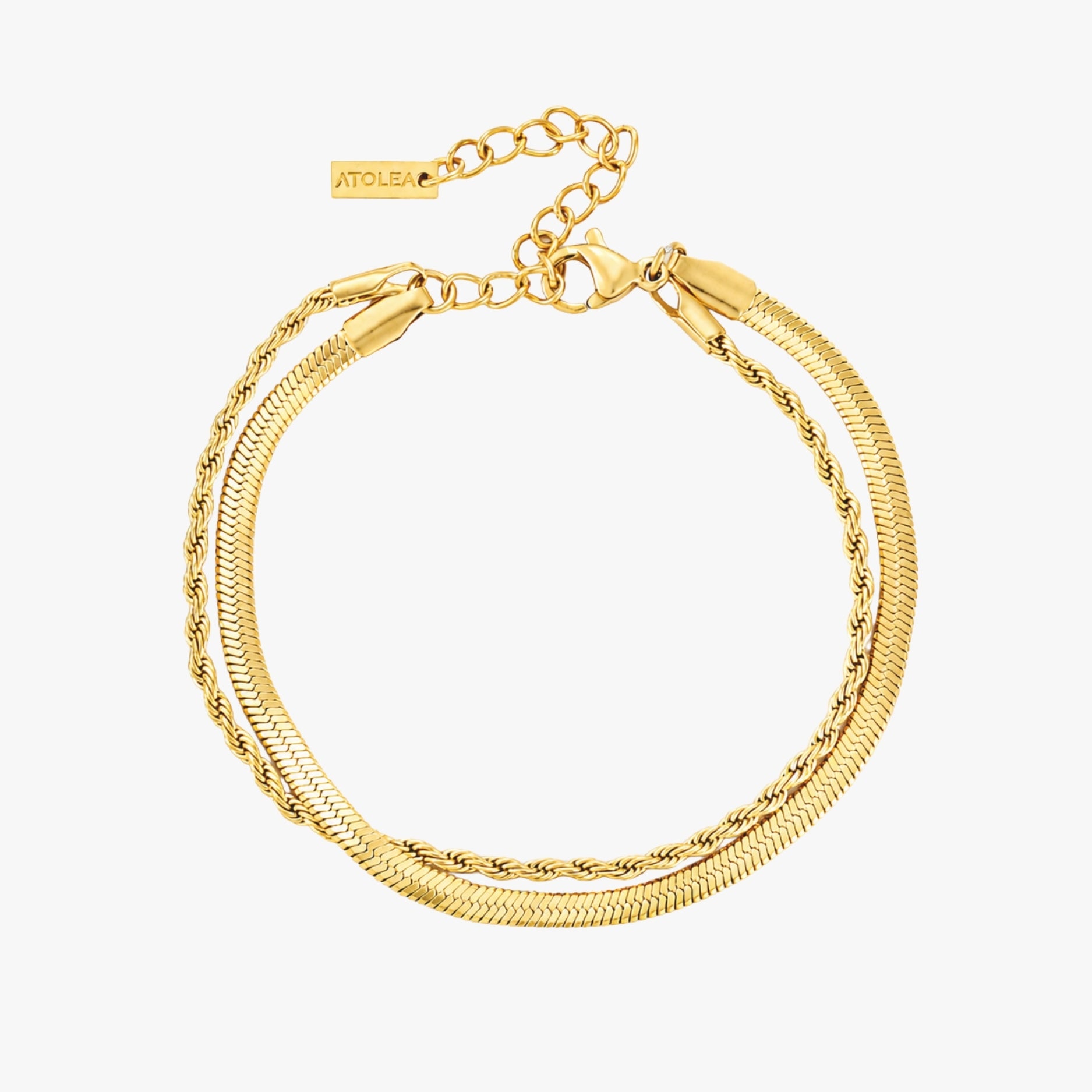 Golden IOS Layered Bracelet
