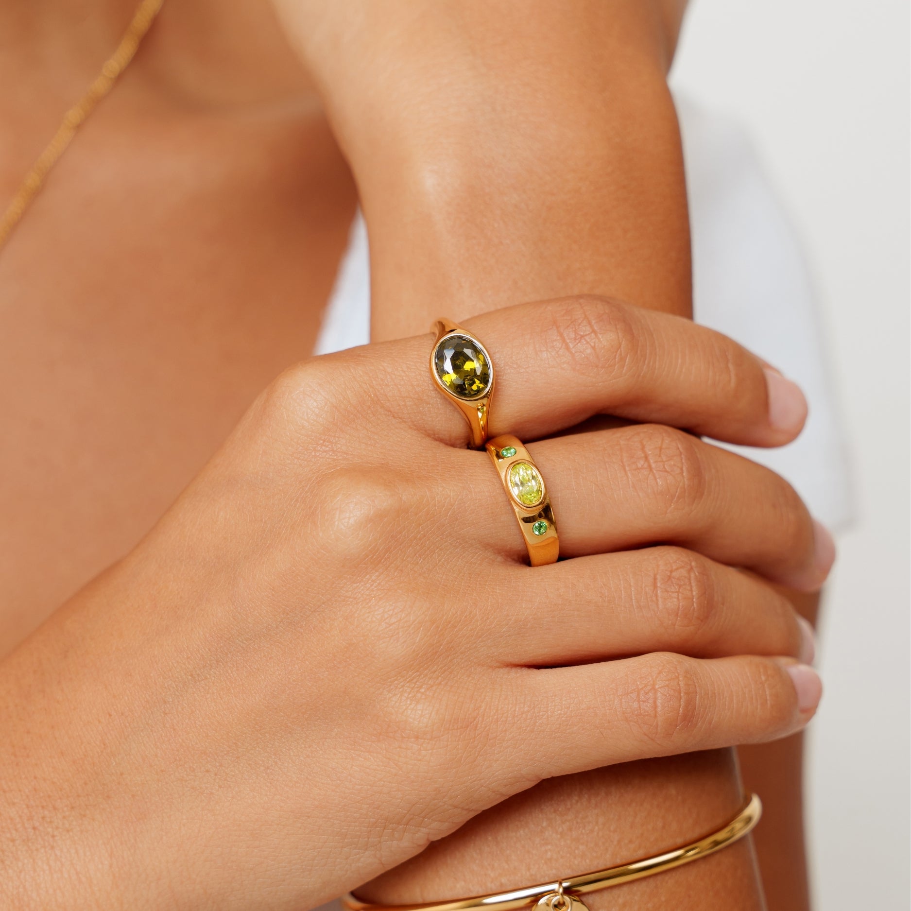 Golden Ivy Ring