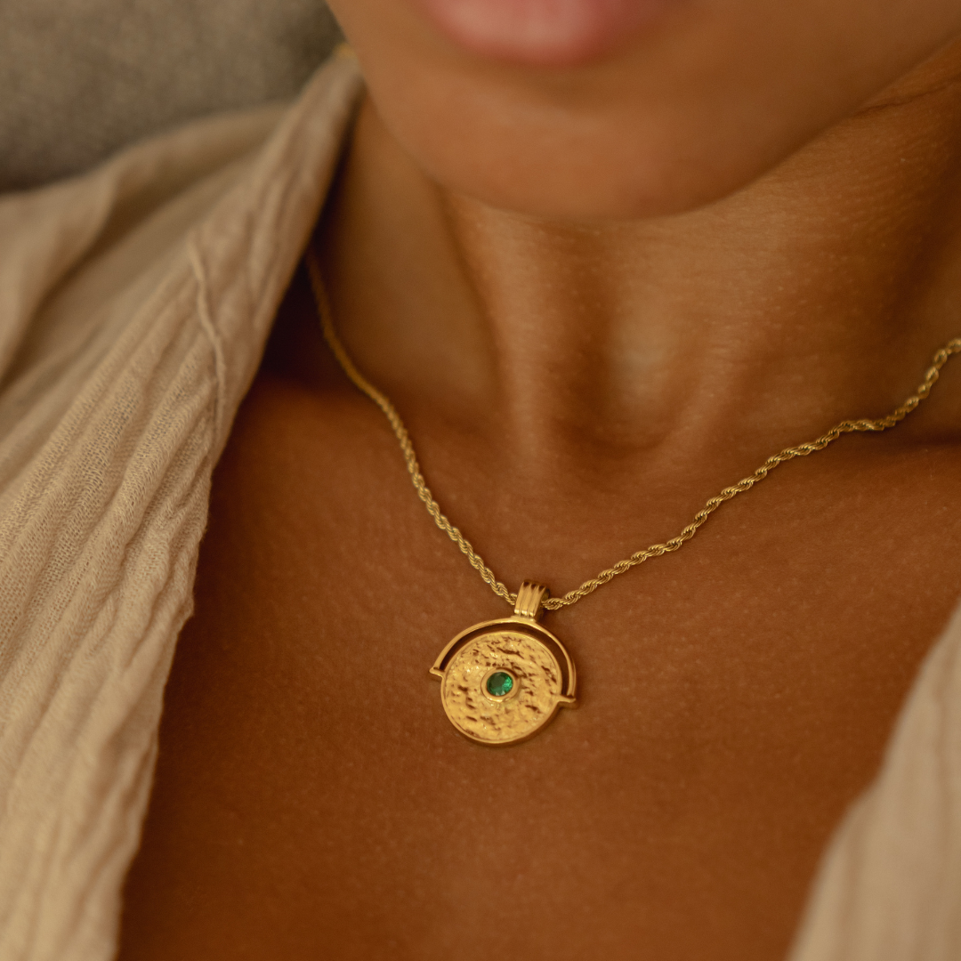 Green Stone Necklace