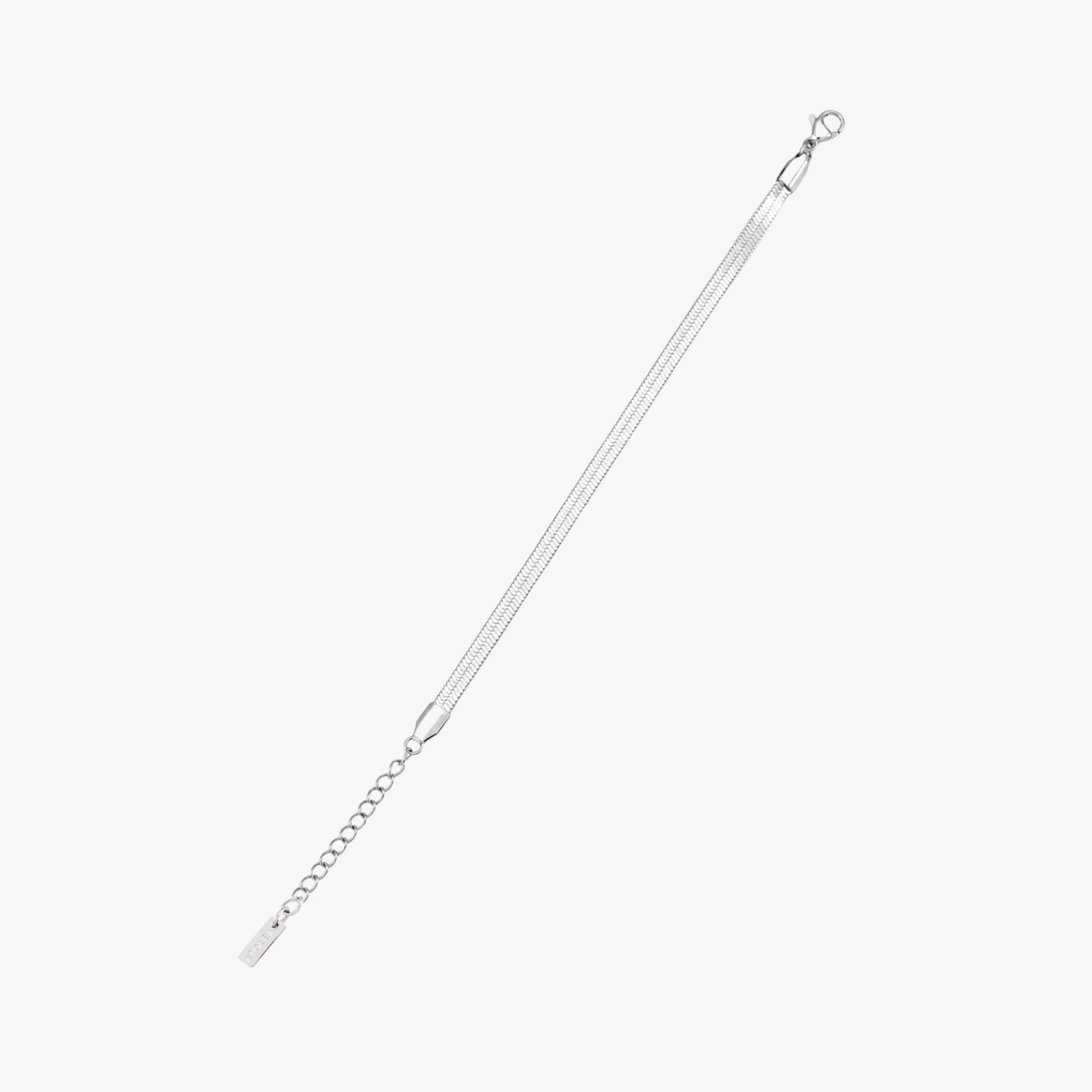 Herringbone Bracelet Silver