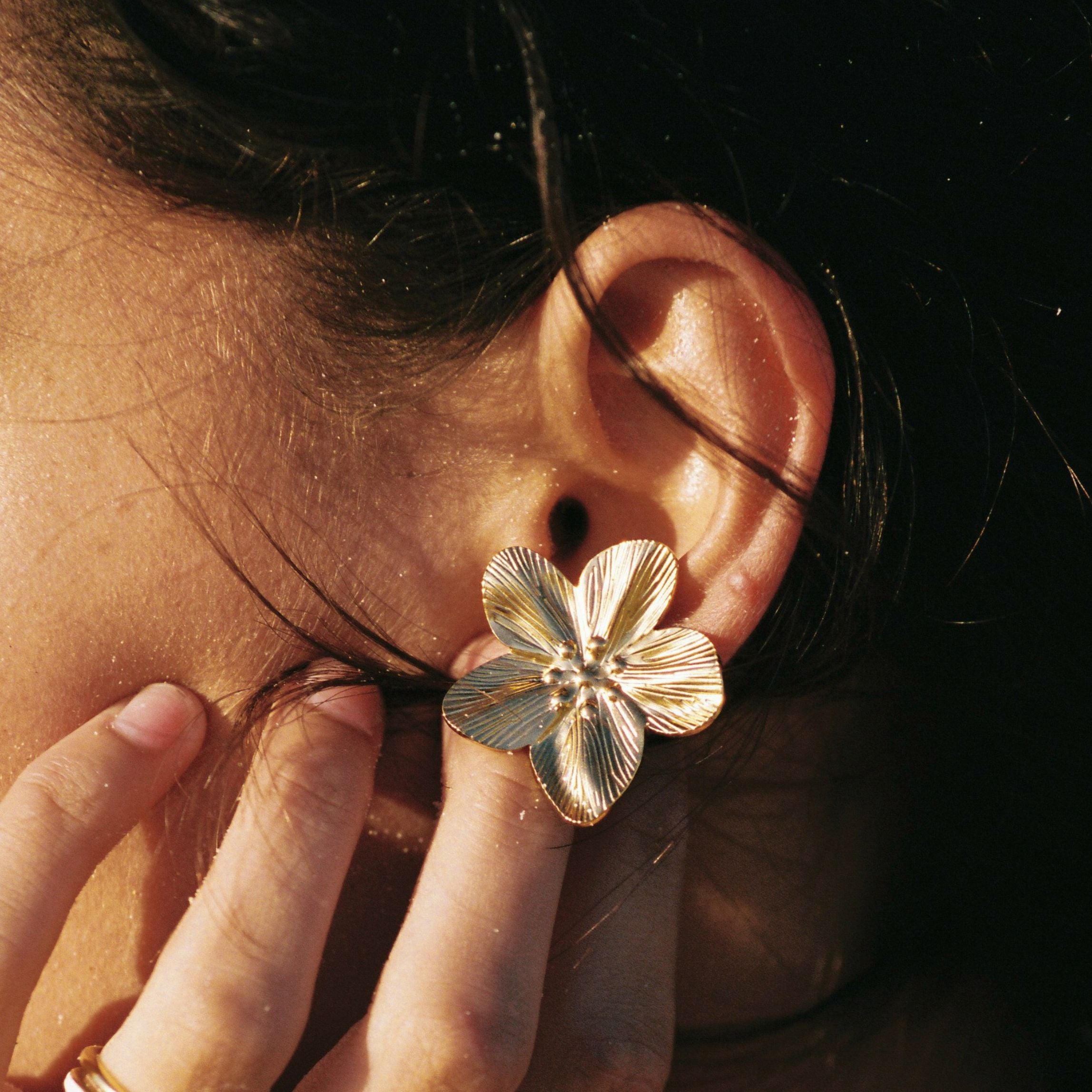Hibiscus Earrings