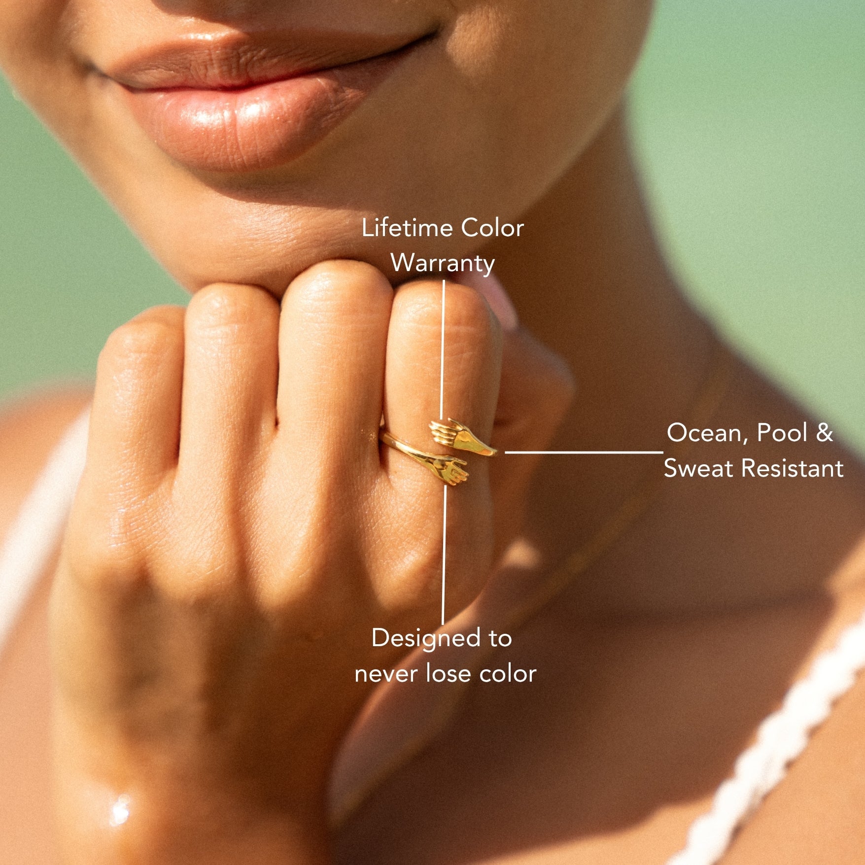 Minimal Gold Band Ring