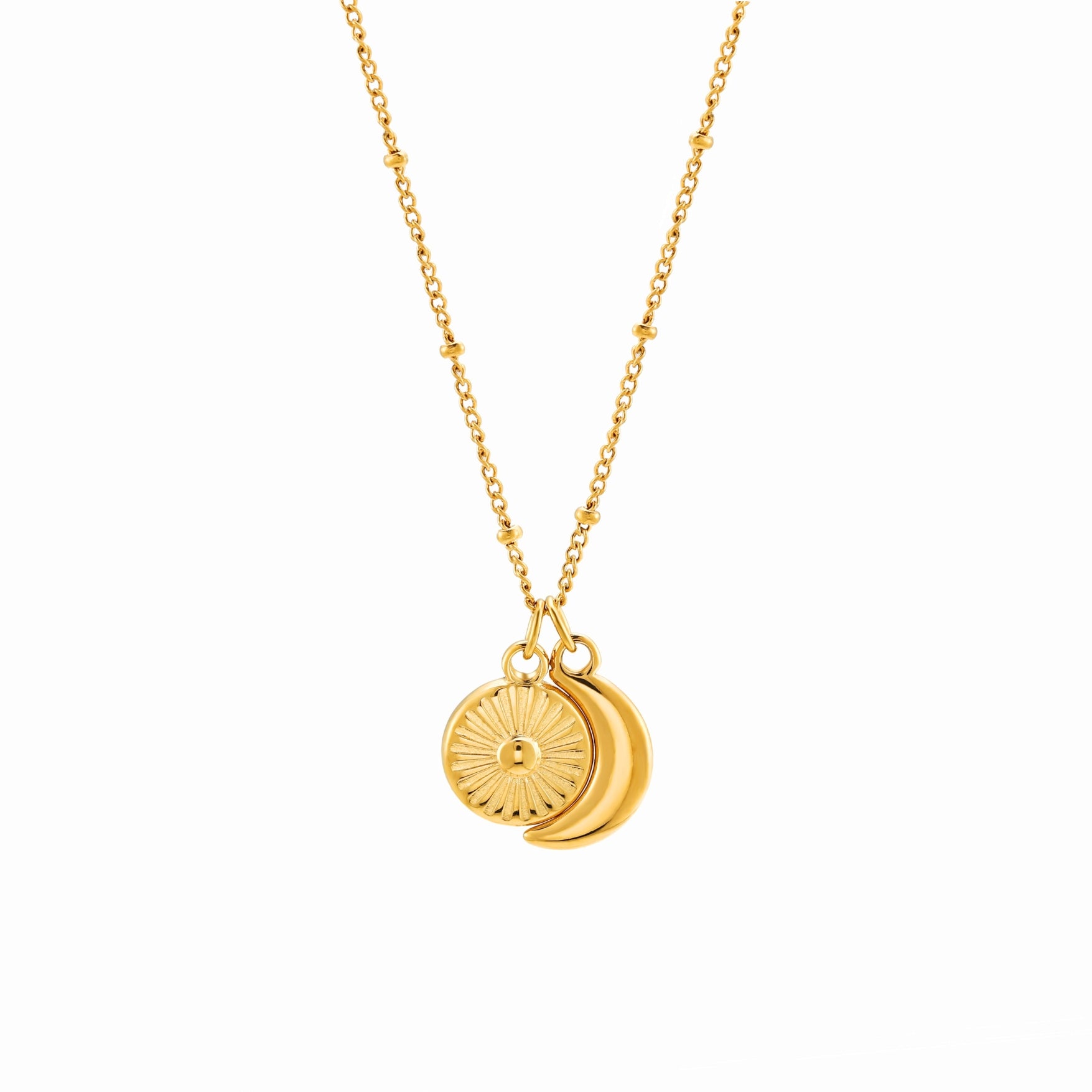 Moon Sun Necklace