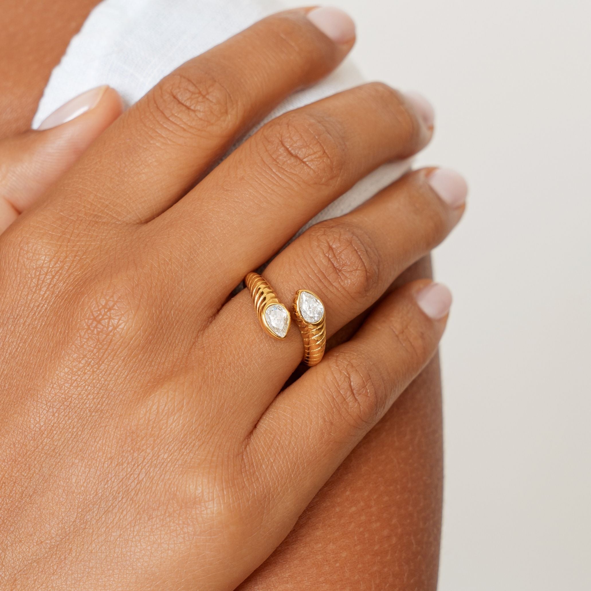 Pear Shaped Ring