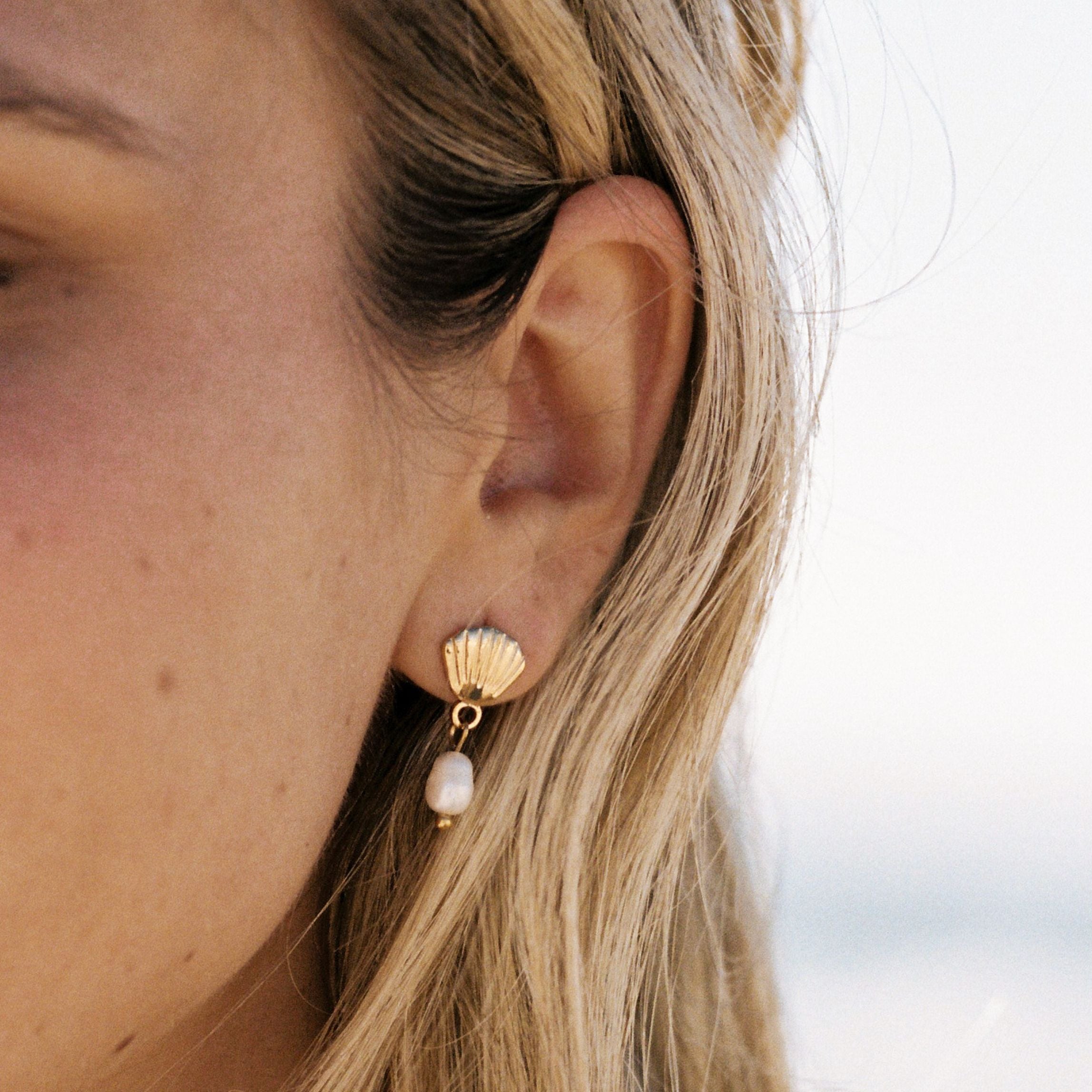 Ocean Pearl Earrings