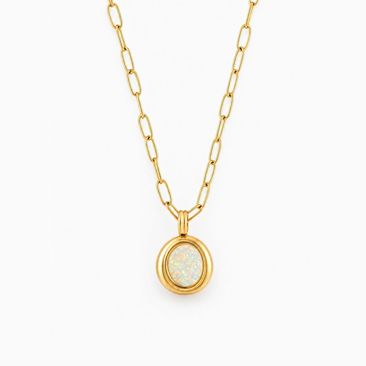 Opal Stone Necklace