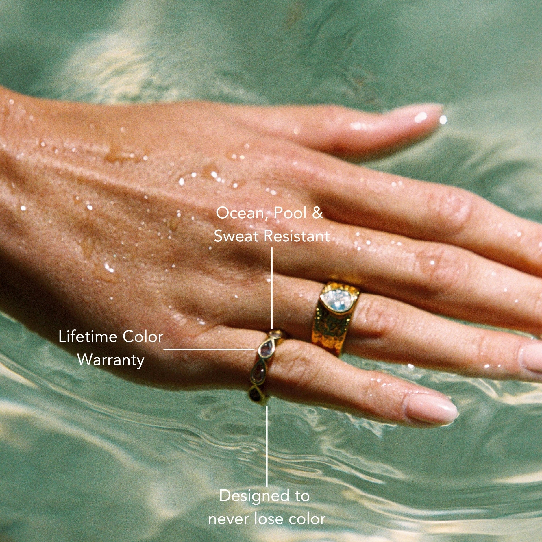 Peony Ring Gold