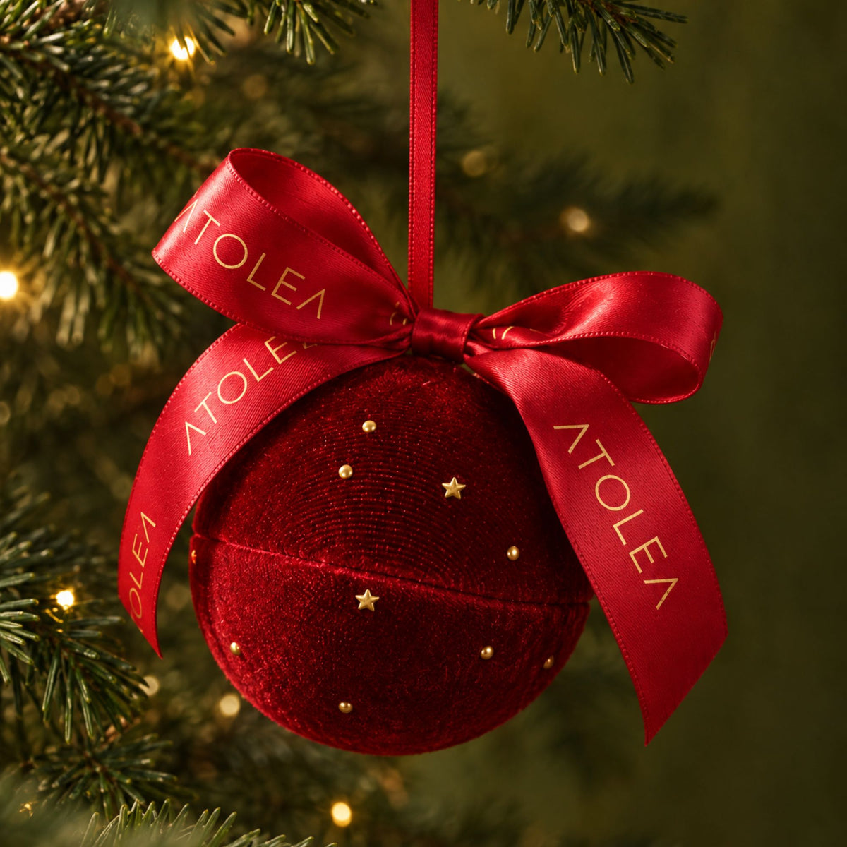 Red Xmas Bauble