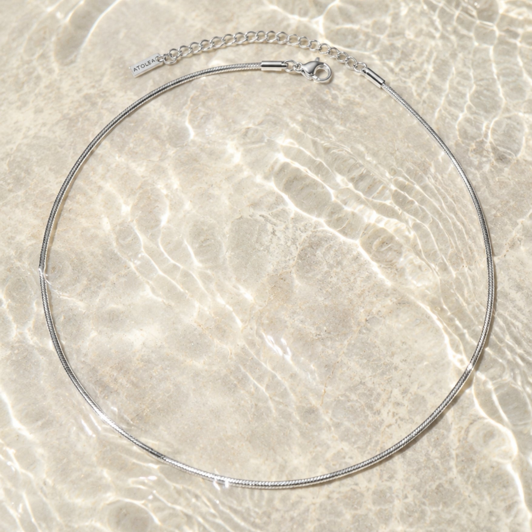 Silver Dainty Choker