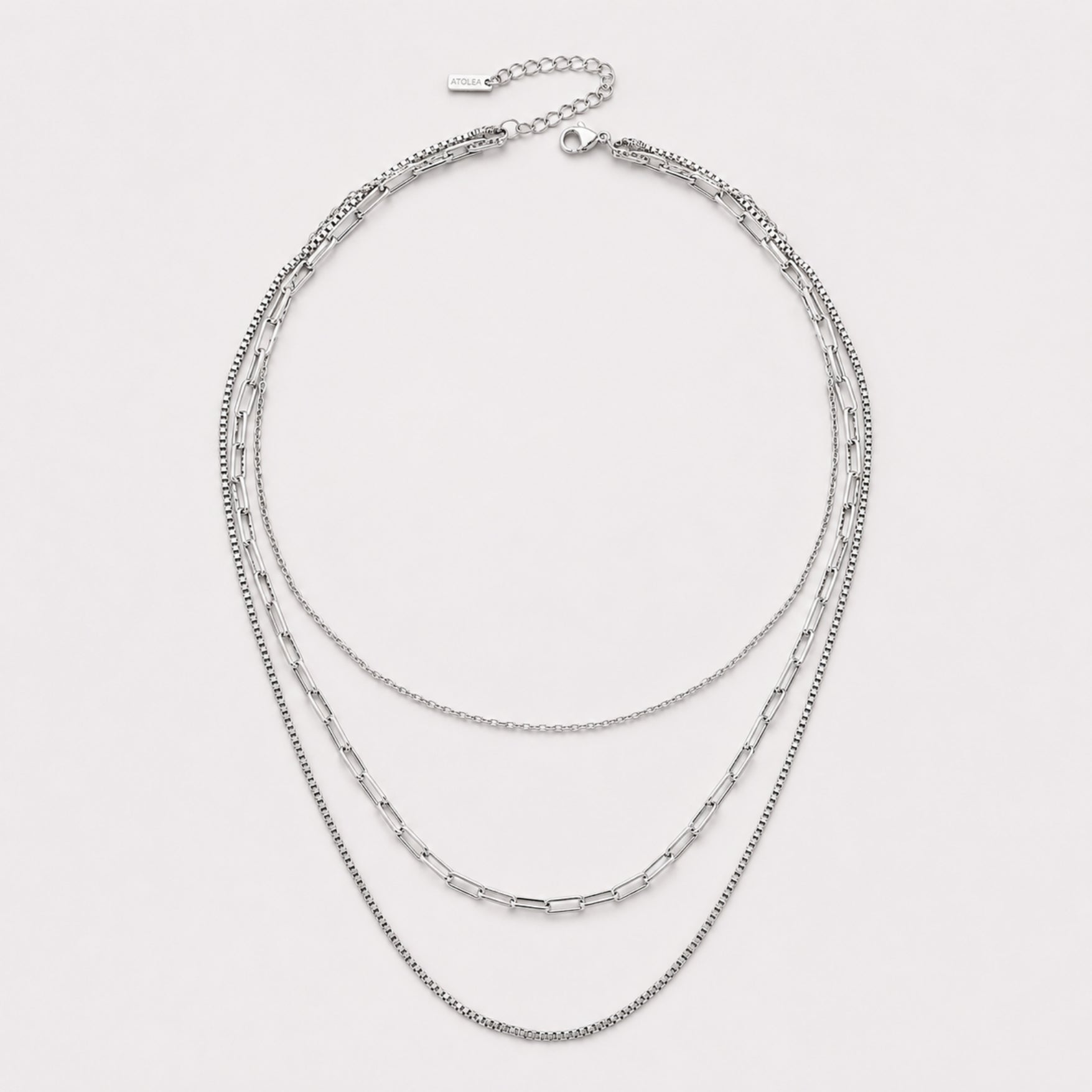 Silver Saona Necklace