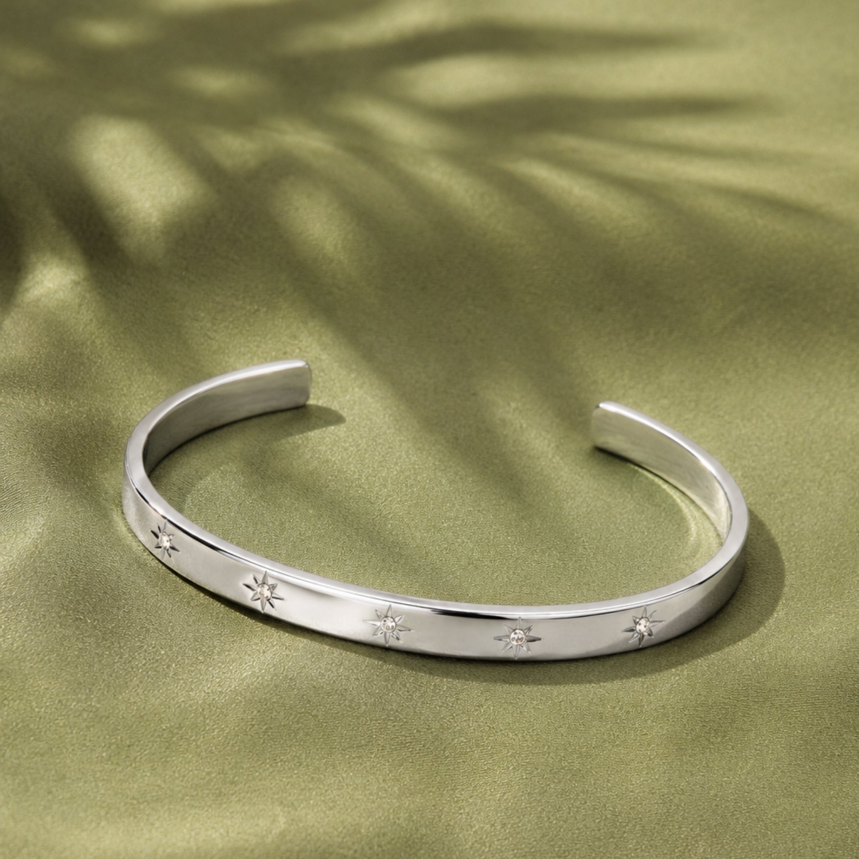 Silver Starlight Bangle