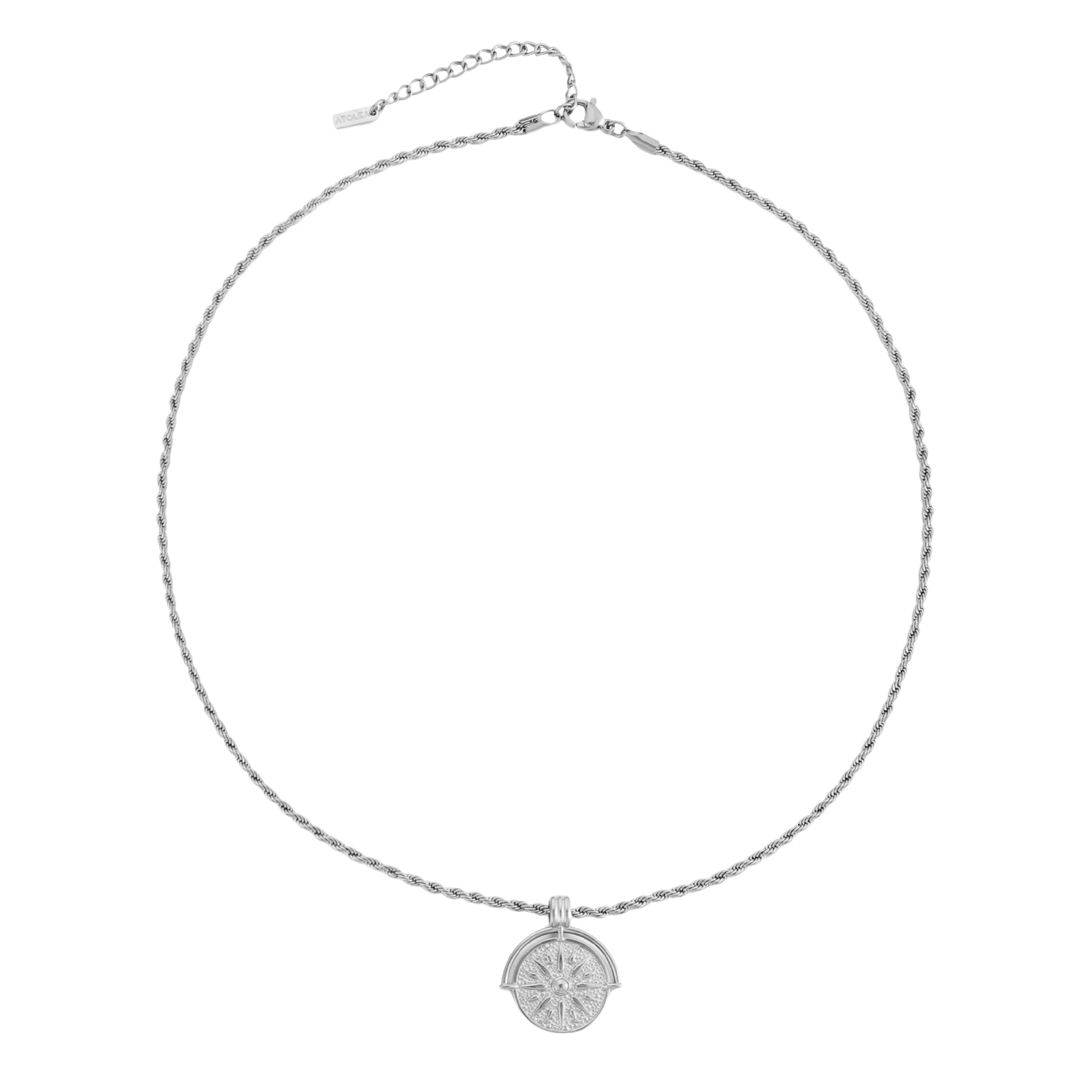 Sun Necklace White Background