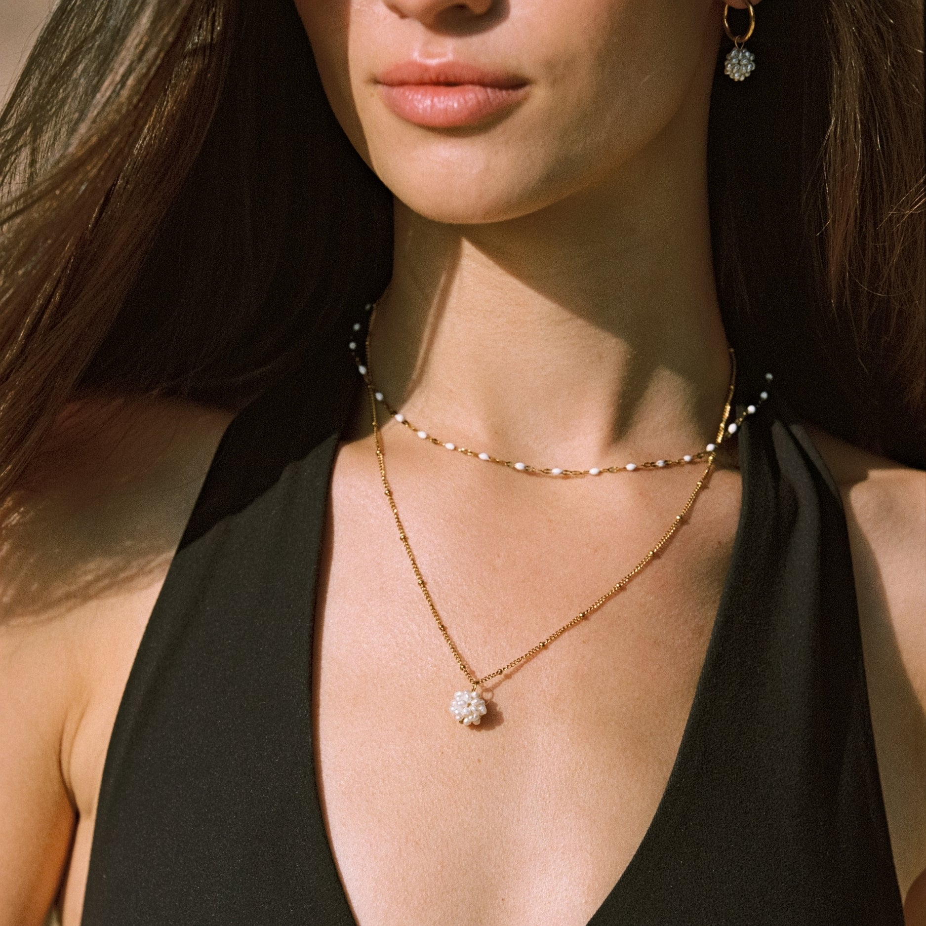 White Beach Choker
