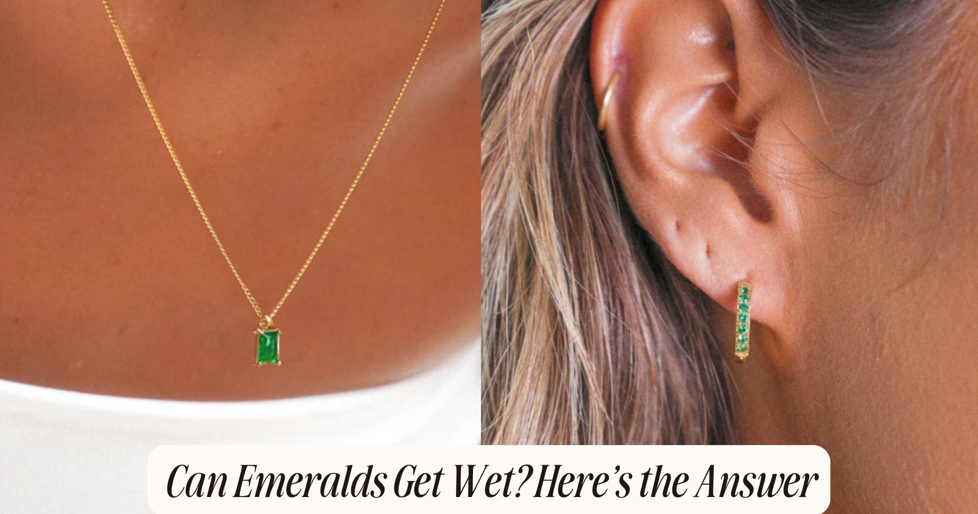 can emeralds get wet