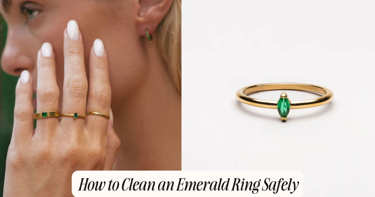 How to Clean an Emerald Ring Safely