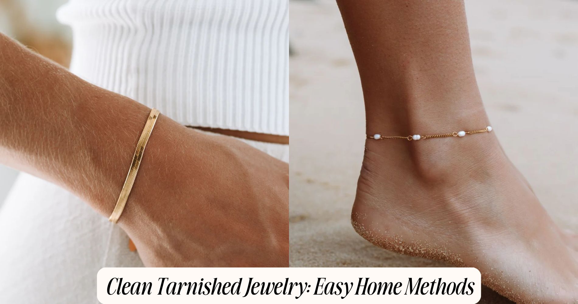 clean tarnished jewelry