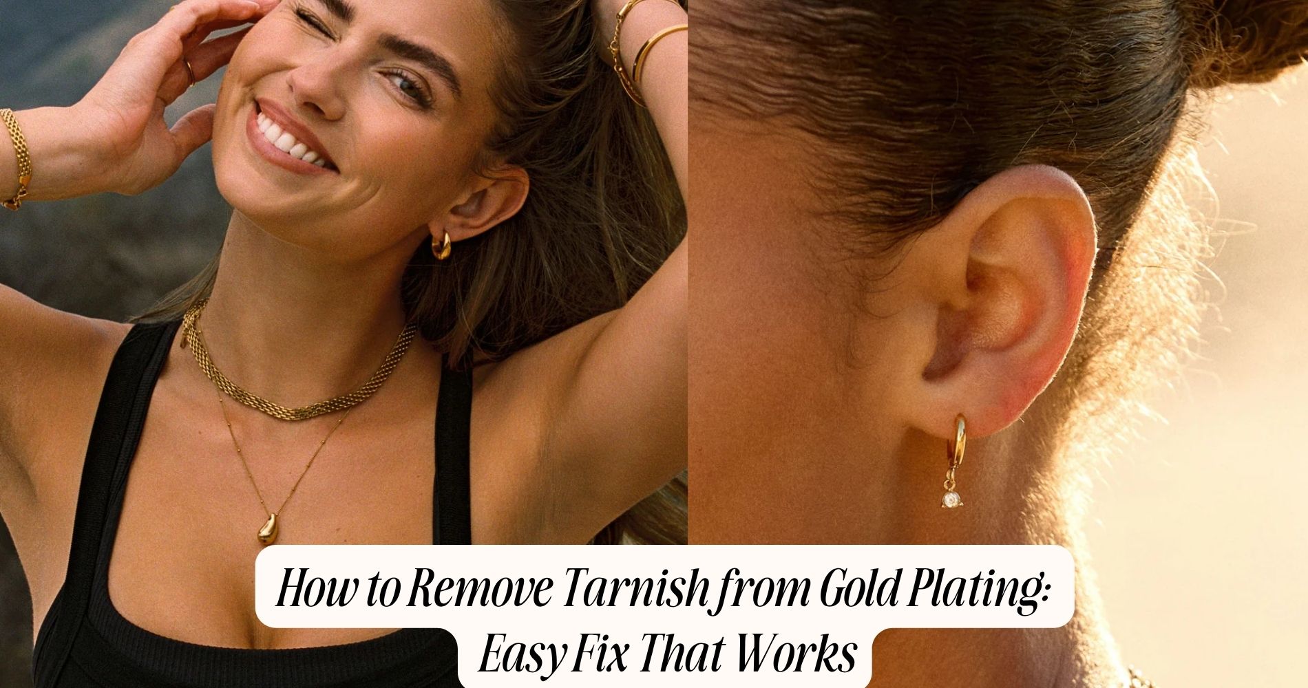 how to remove tarnish from gold plating