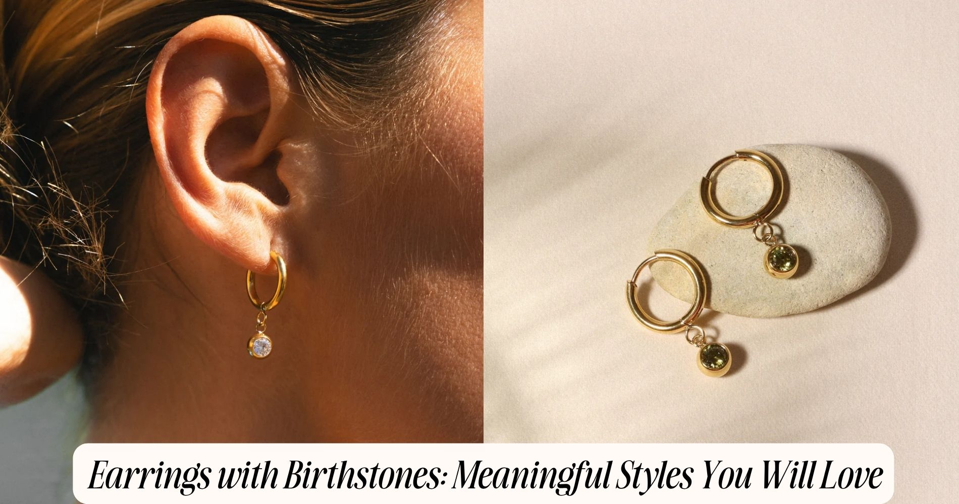earrings with birthstones