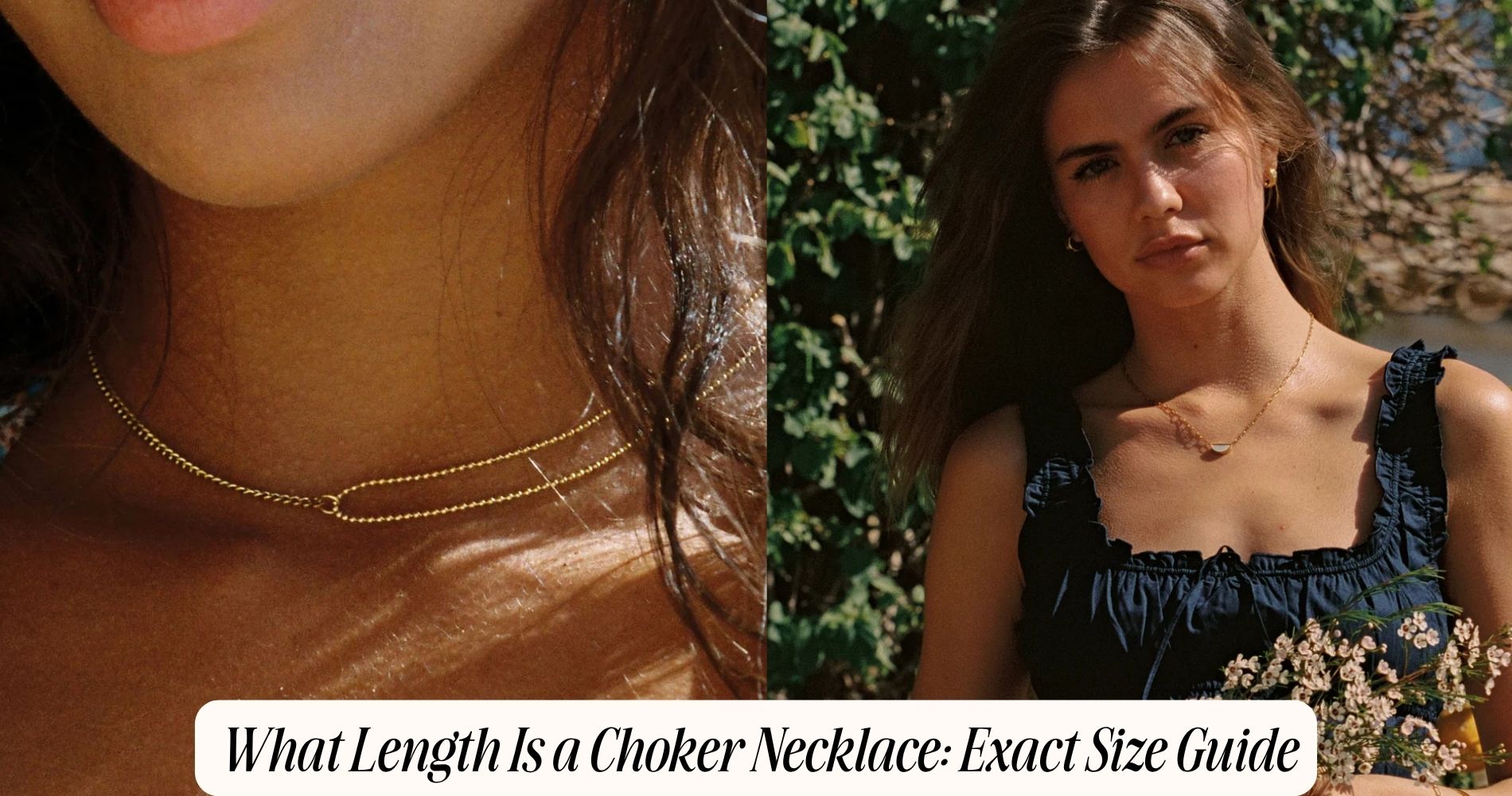 what length is a choker necklace
