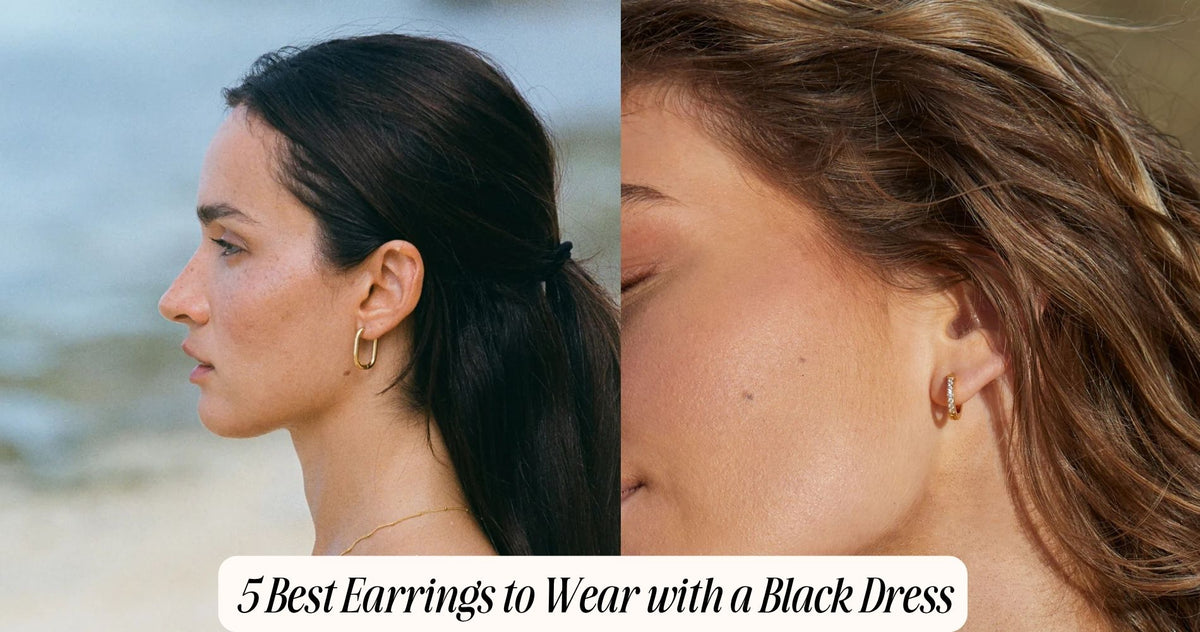 5 Best Earrings to Wear with a Black Dress