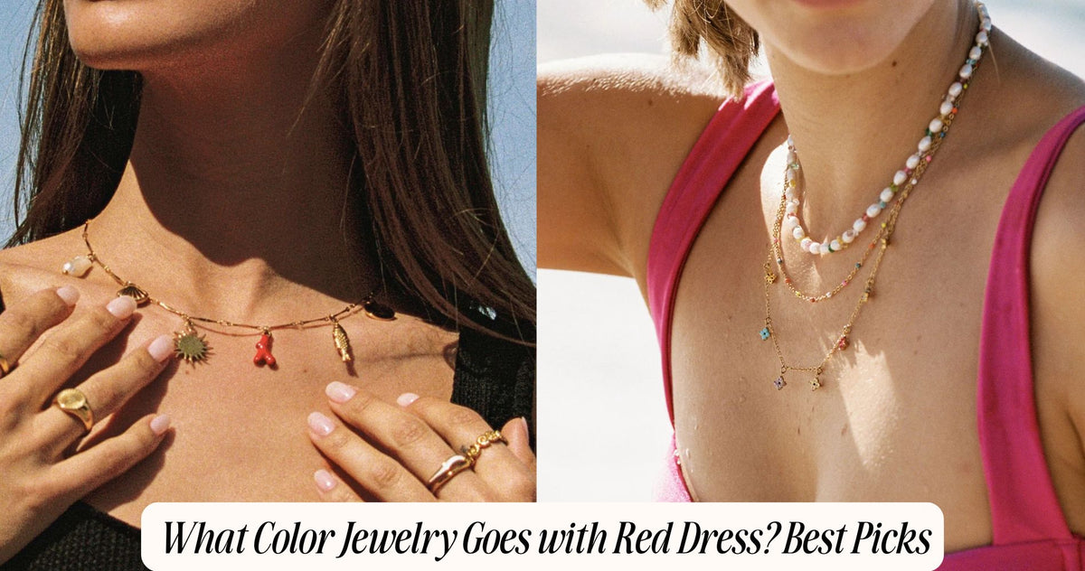 What Color Jewelry Goes With Red Dress? Best Picks