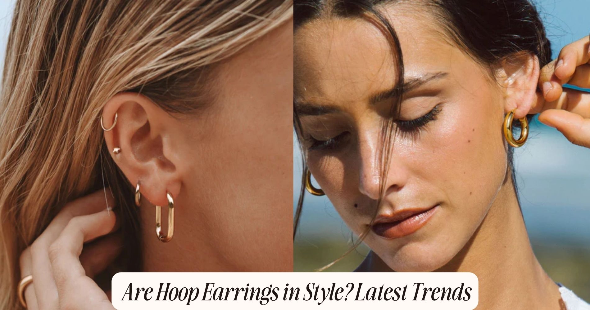 are hoop earrings in style