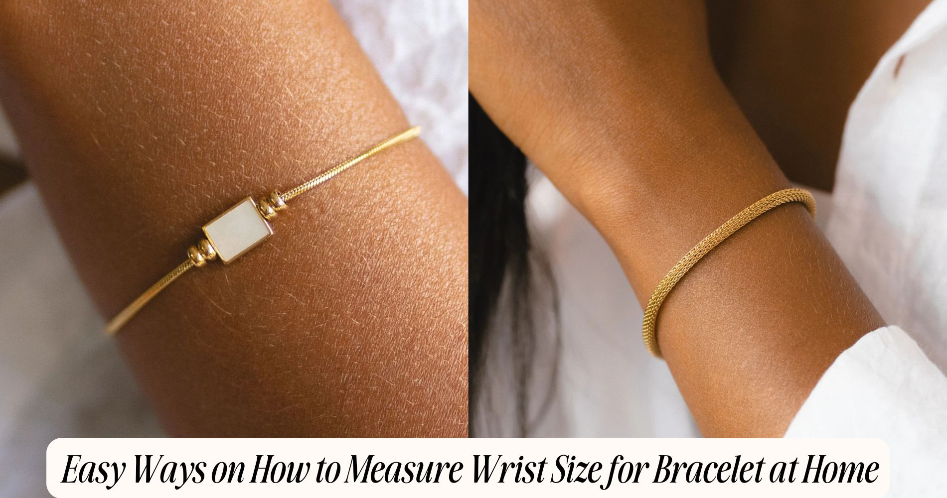 how to measure wrist size for bracelet