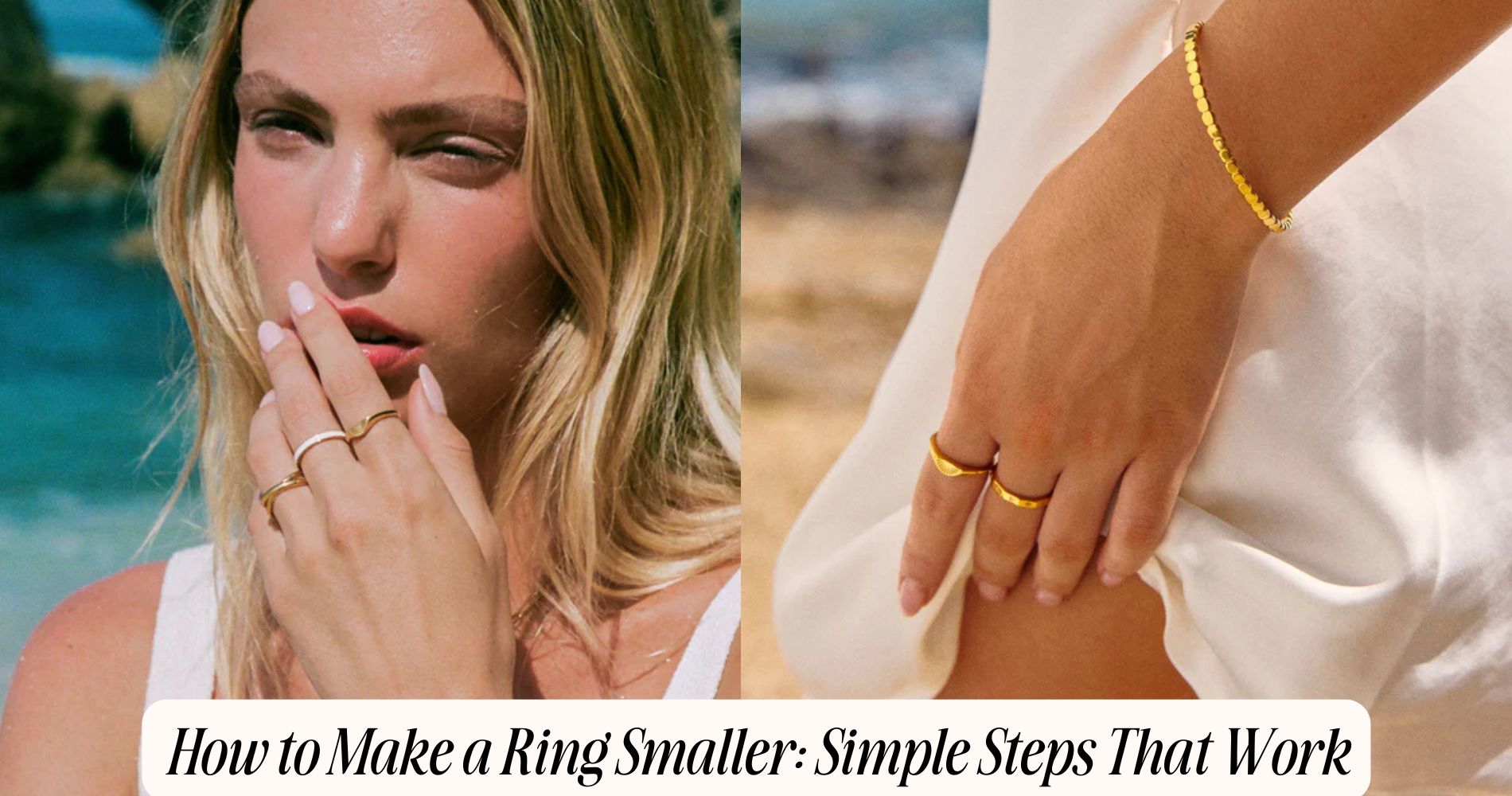 how to make a ring smaller