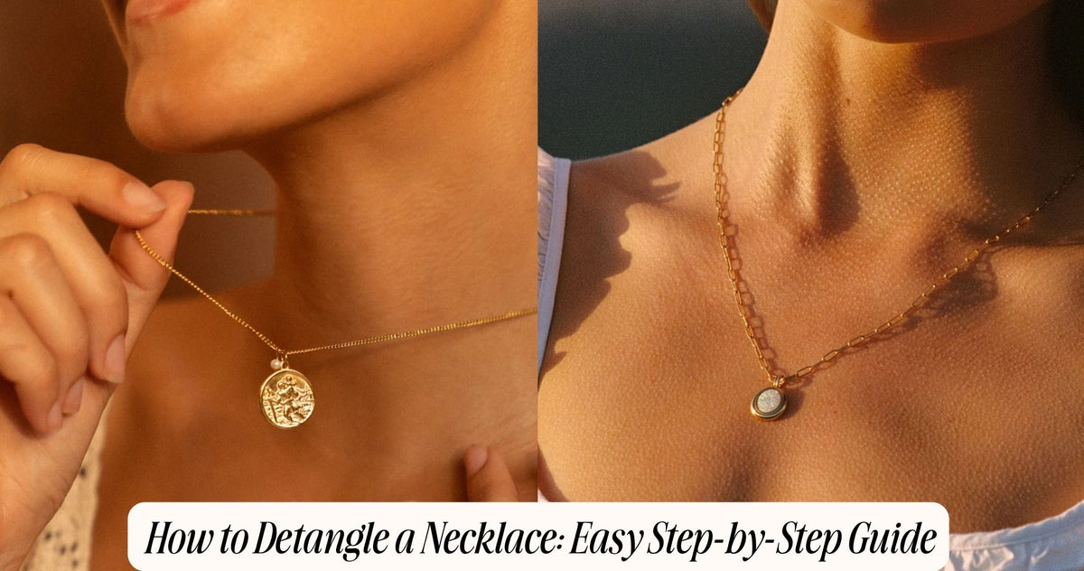 how to detangle a necklace