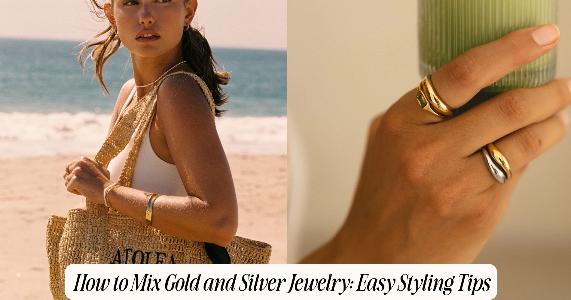 how to mix gold and silver jewelry