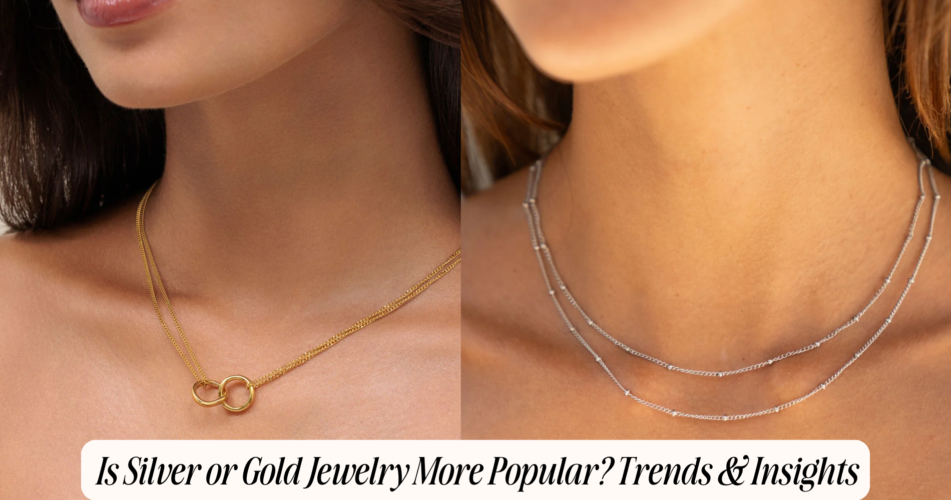 is silver or gold jewelry more popular