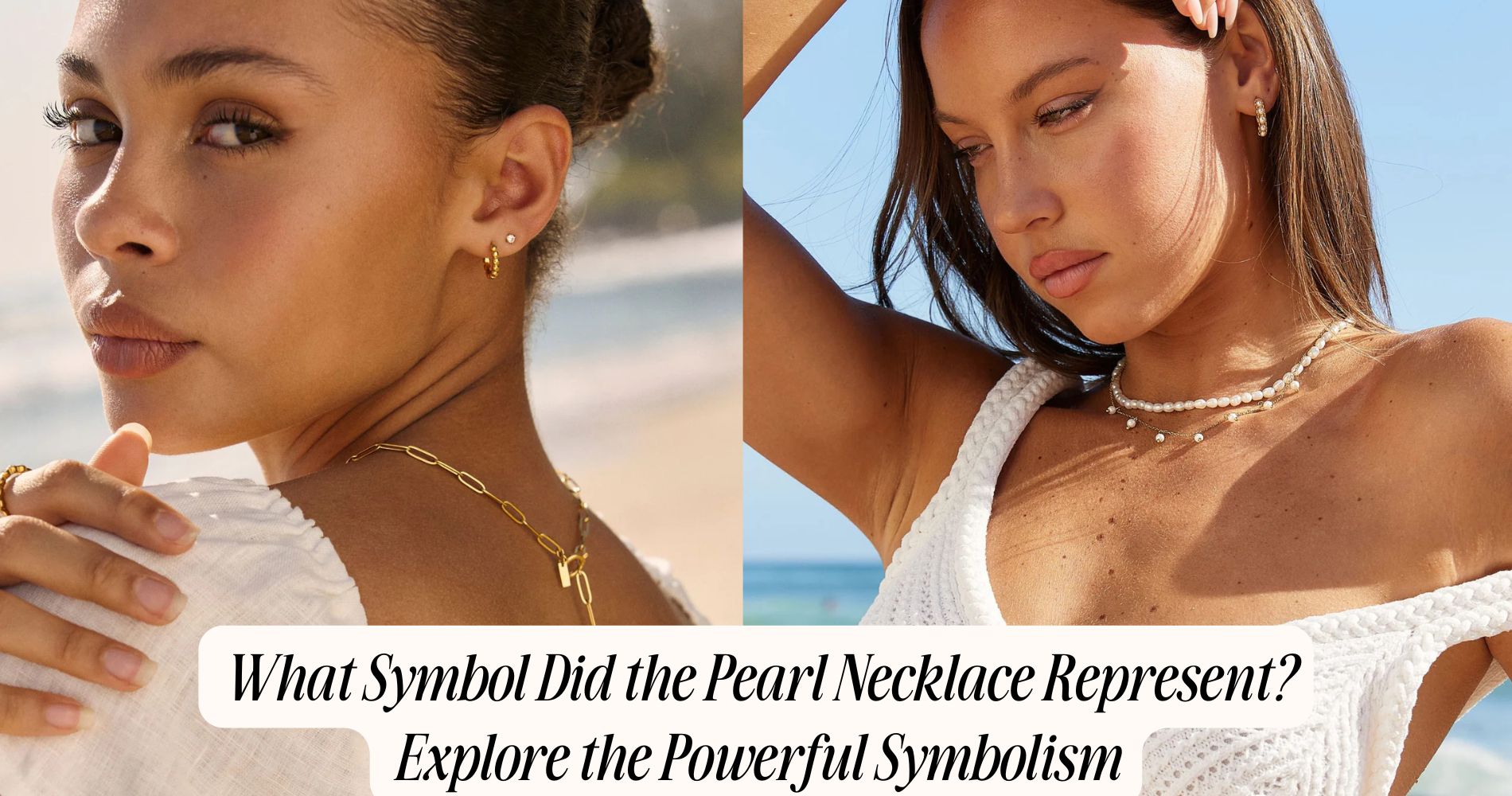 what symbol did the pearl necklace represent​