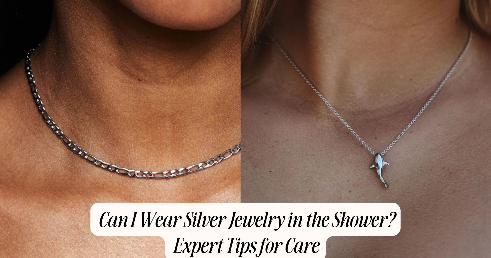 can i wear silver jewelry in the shower