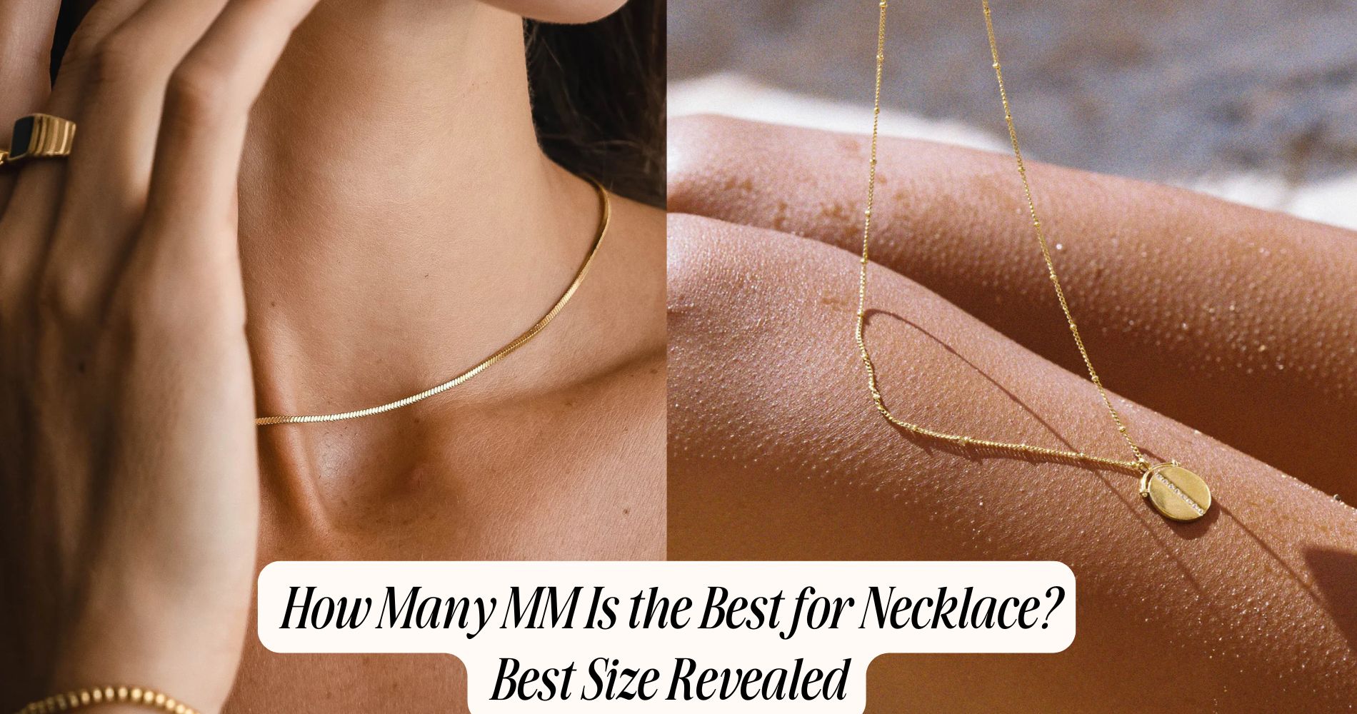 how many mm is the best for necklace