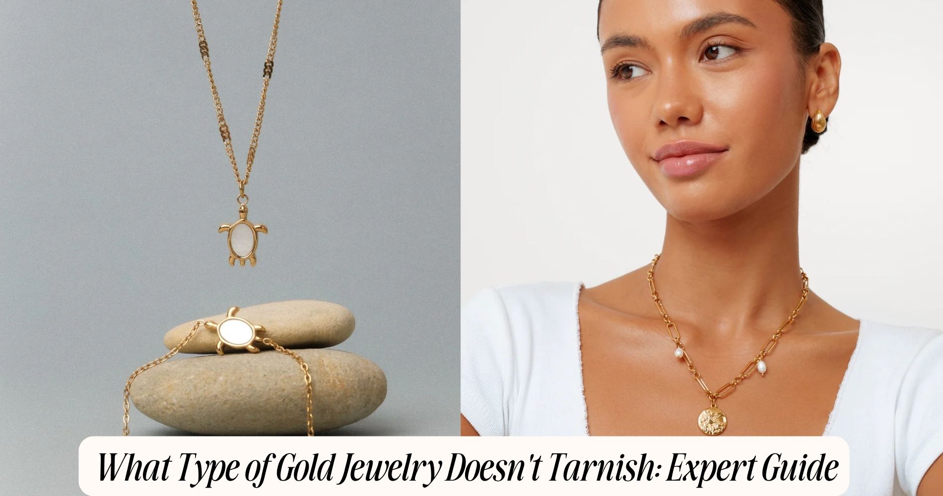what type of gold jewelry doesn't tarnish