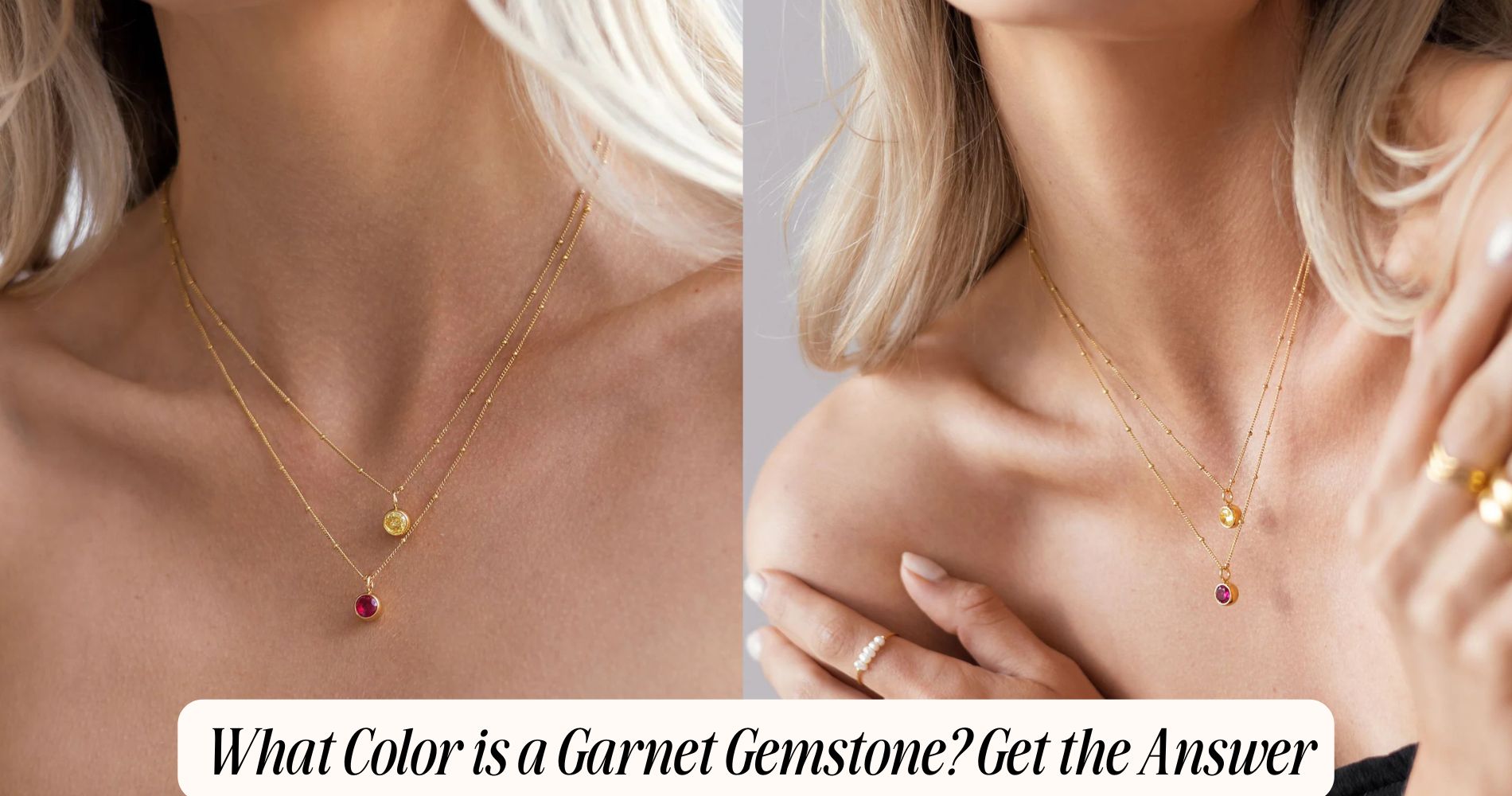 what color is a garnet gemstone​