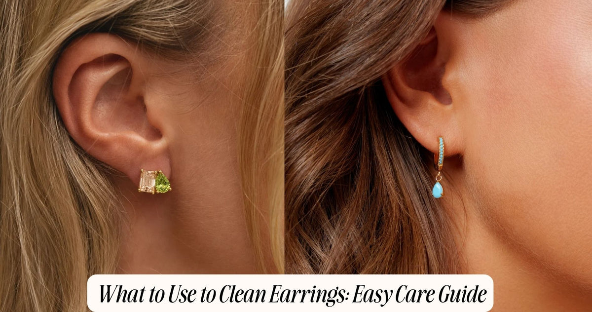 what to use to clean earrings