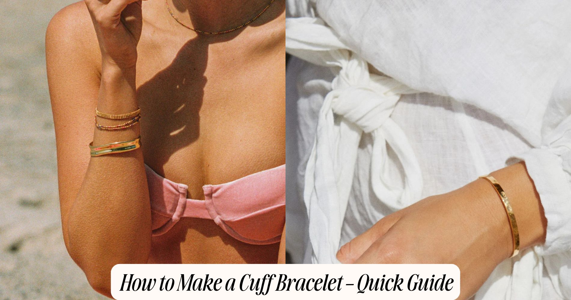 how to make a cuff bracelet